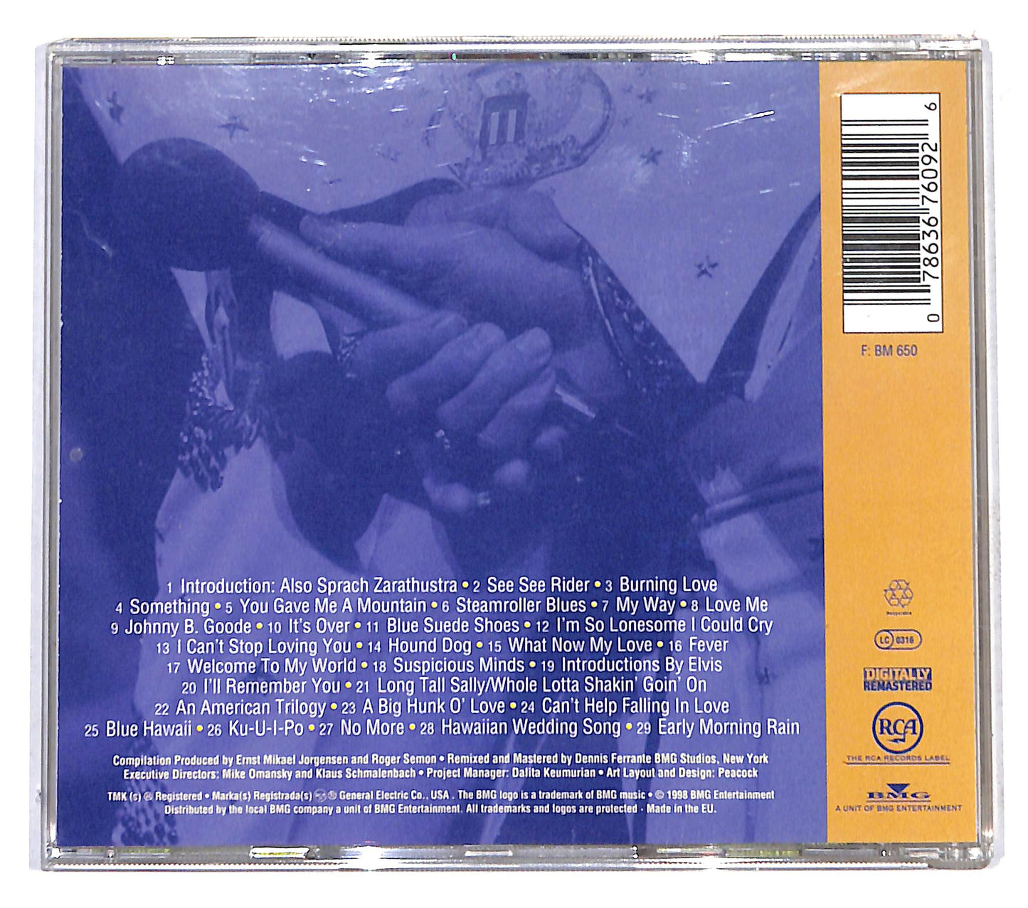 EBOND Elvis Presley - Aloha From Hawaii Via Satellite CD CB047949
