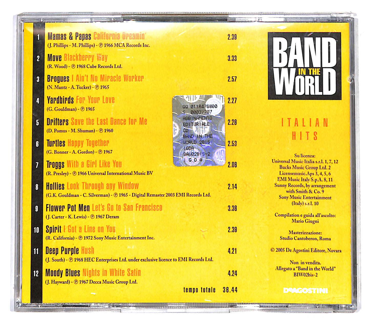 EBOND Various - Band In The World - Italian Hits CD CB047954