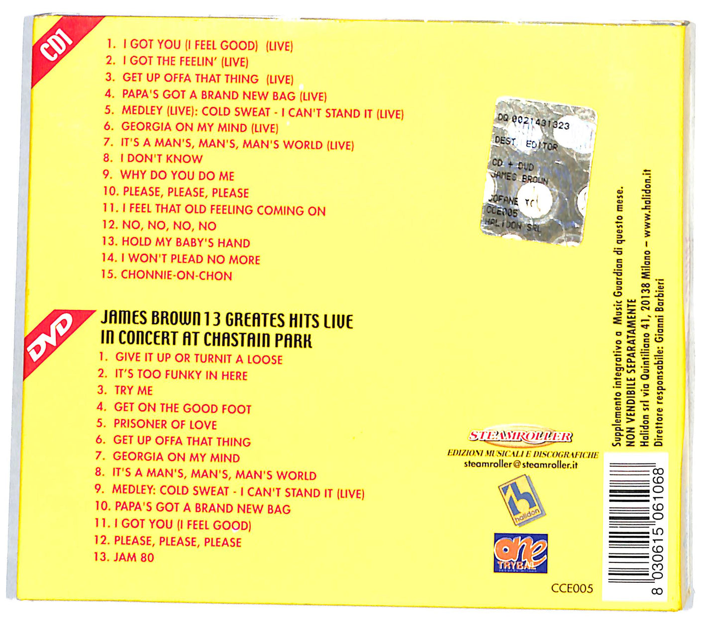 EBOND James Brown - James Brown + DVD CD CB049221