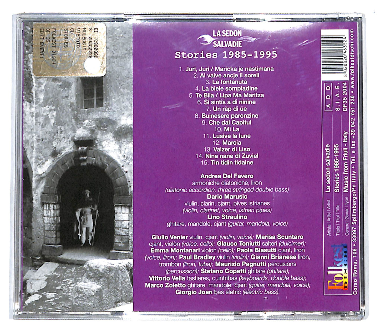 EBOND La Sedon Salvadie - Stories 1985-1995 CD CB049222