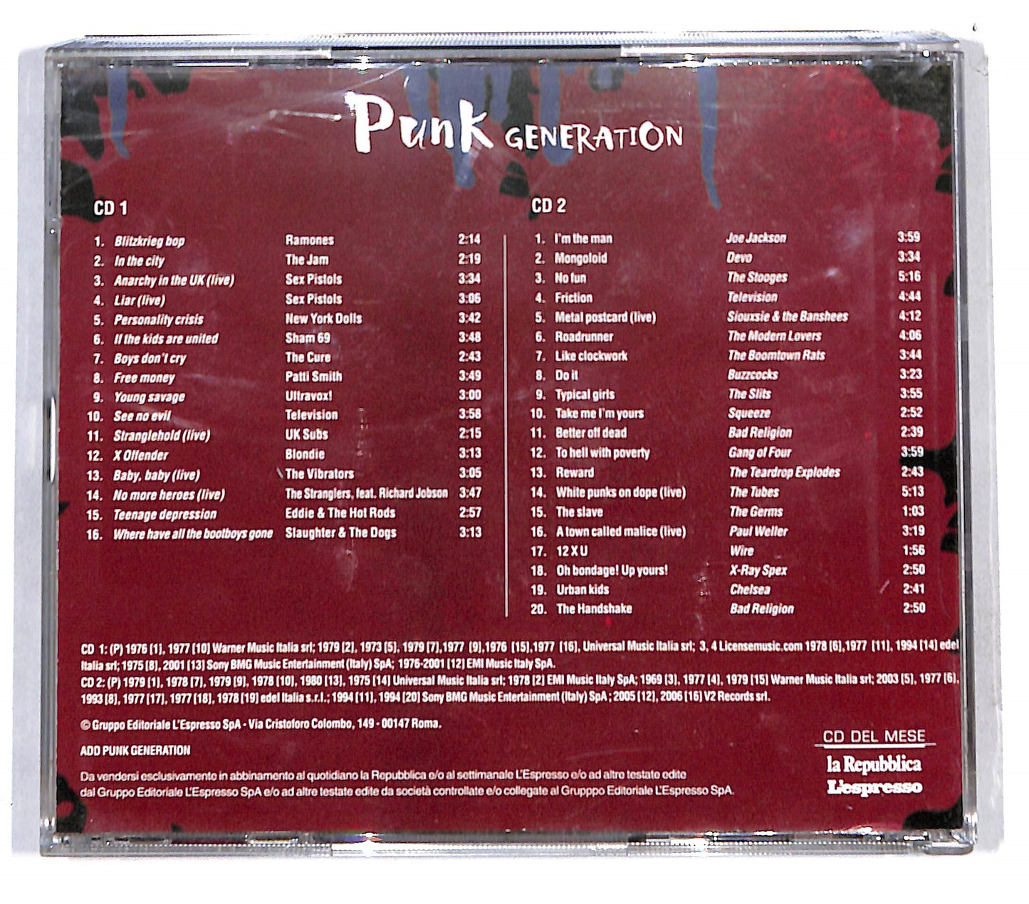 EBOND Various - Punk Generation CD CB049244