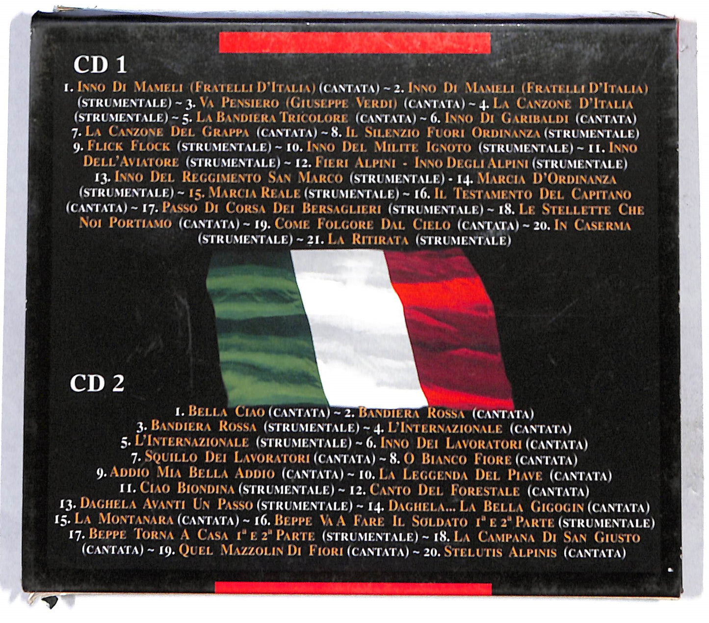 EBOND Various - Italia - Inni, Marce Militari E Canti Popolari CD CB049246