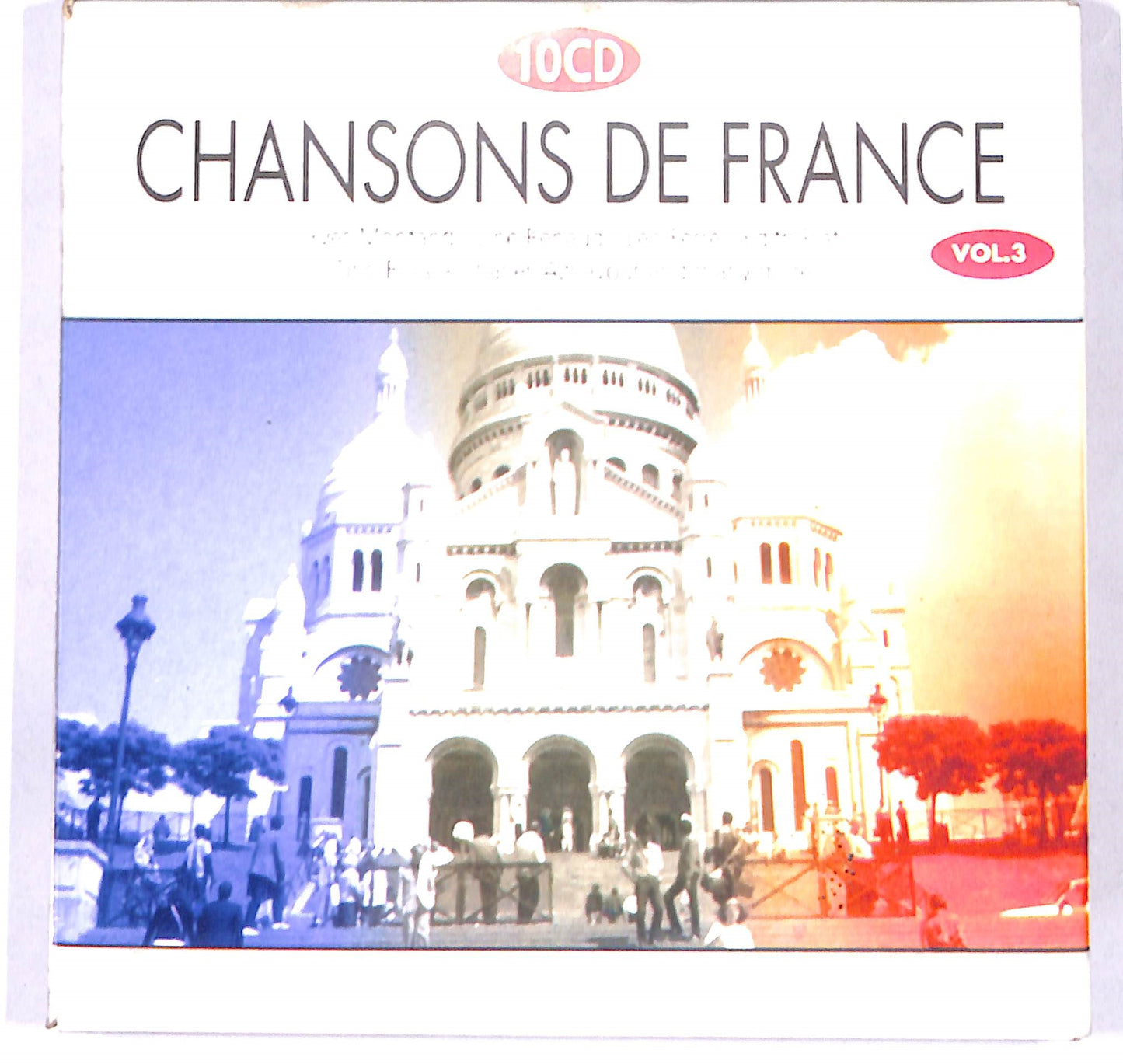 EBOND Various - Chansons de France vol.3 Box 10 cd CB050602