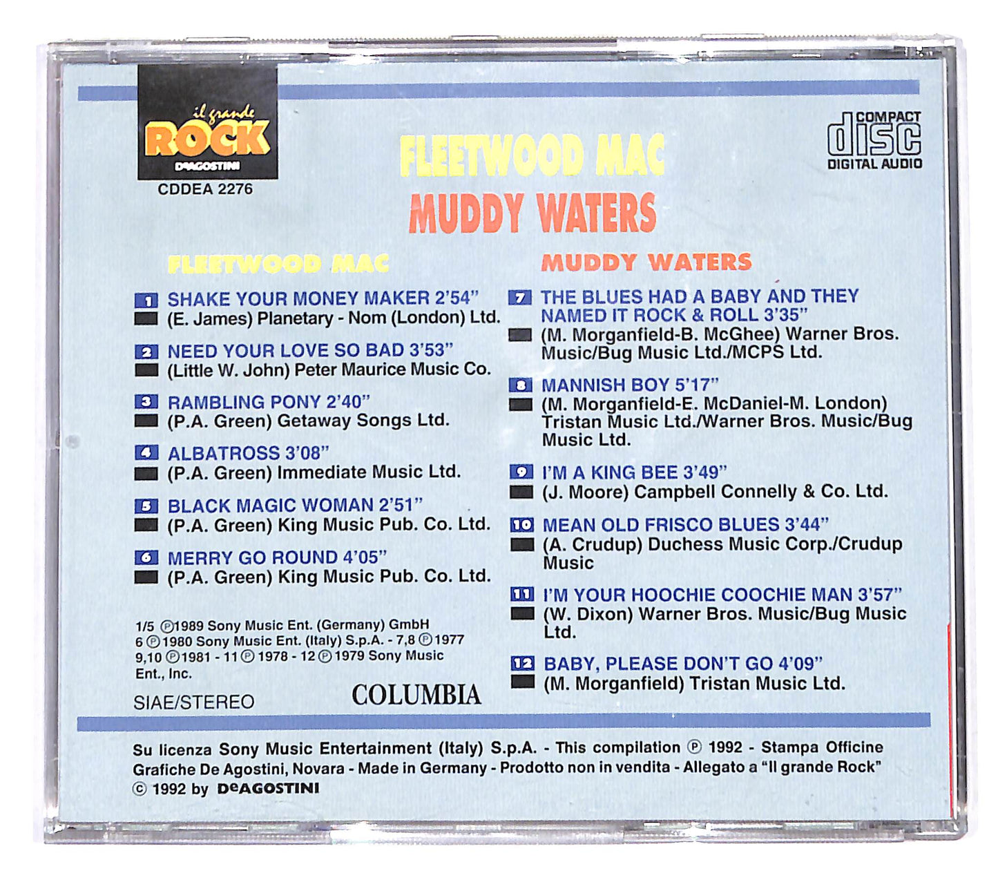 EBOND Fleetwood Mac - Muddy Waters - il grande rock CD CB050612