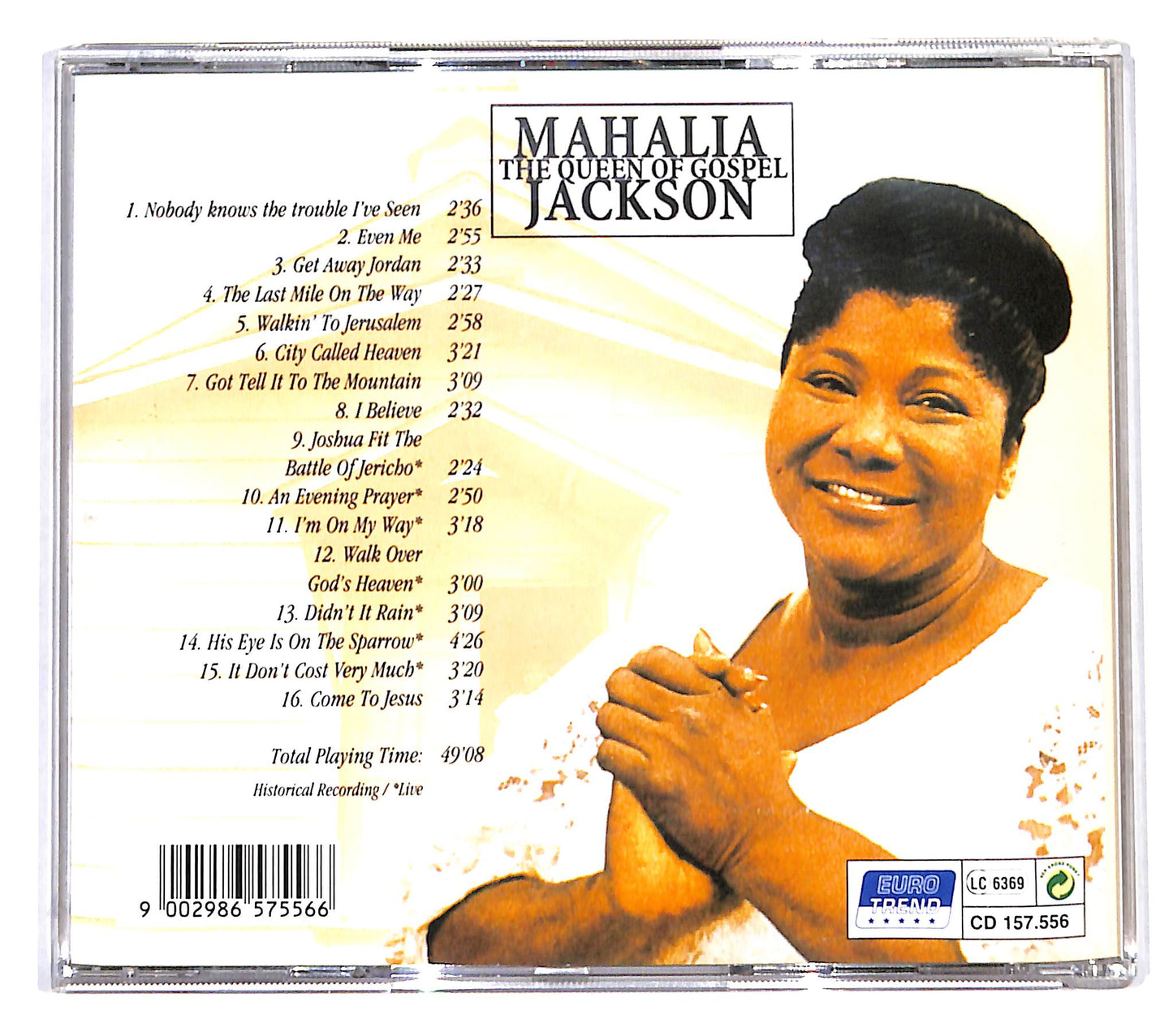 EBOND Mahalia Jackson - The Queen Of Gospel CD CB050636