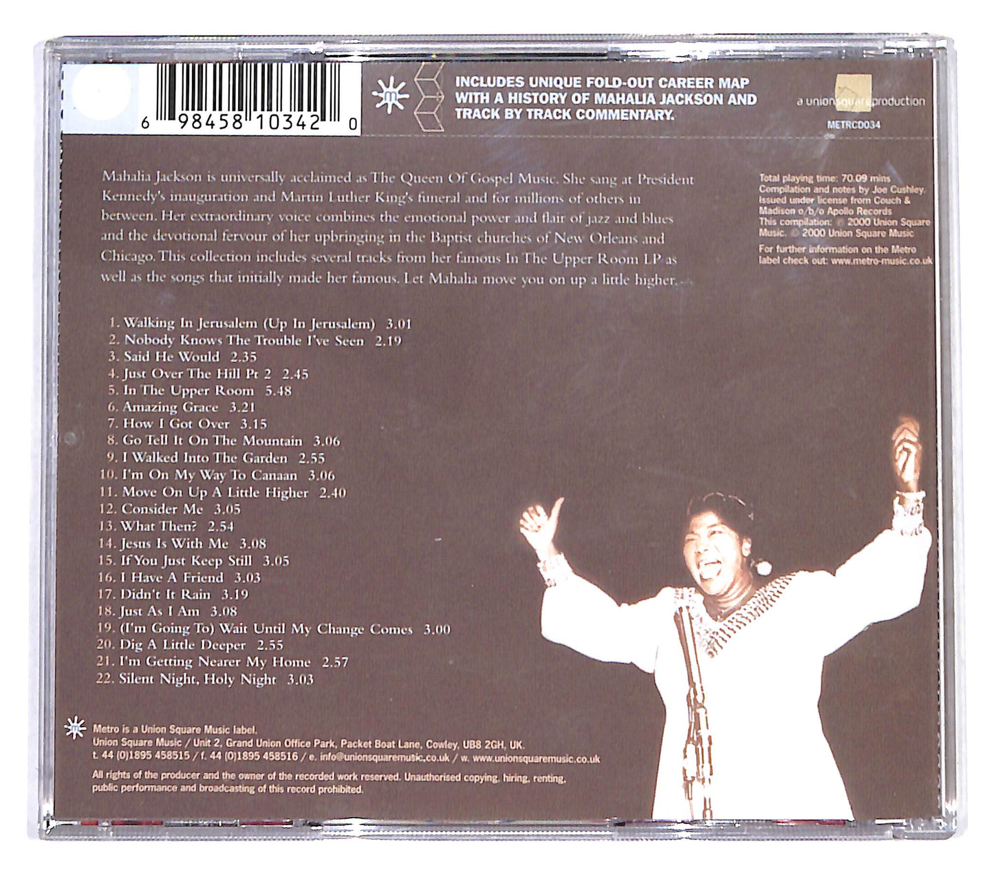EBOND Mahalia Jackson - The Essential Mahalia Jackson CD CB050637