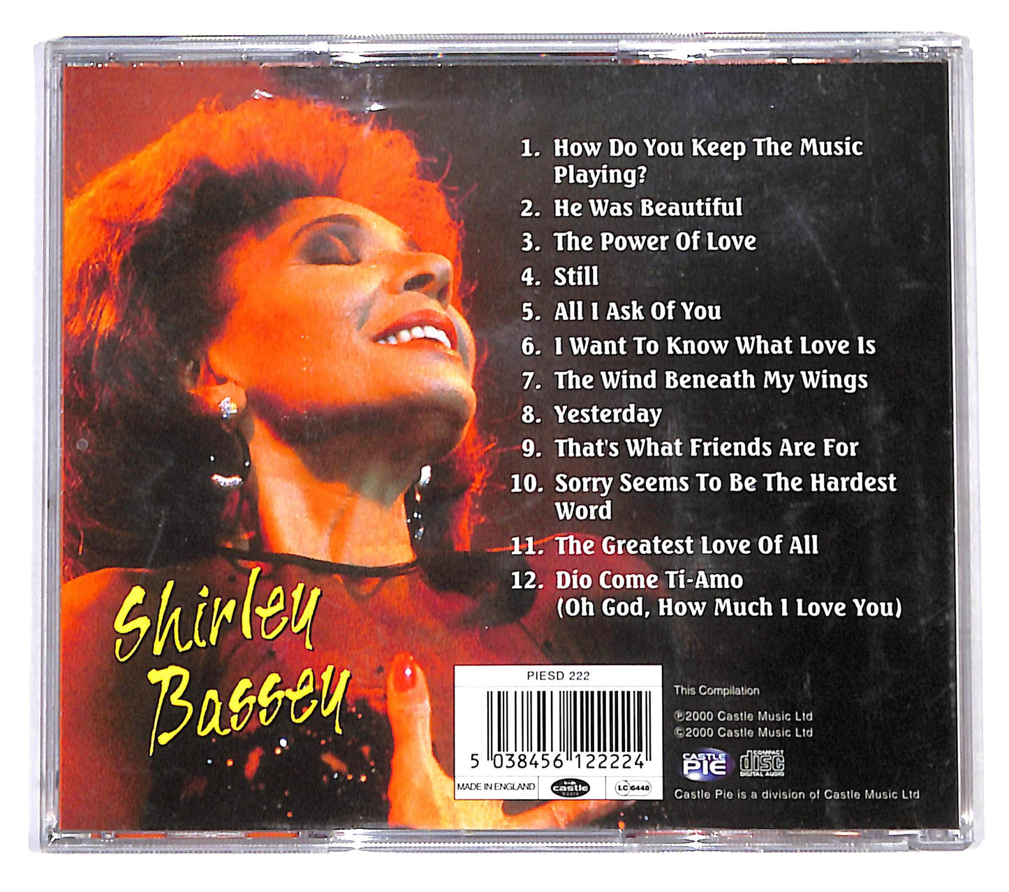 EBOND Shirley Bassey - The Greatest Love Of All CD CB050658