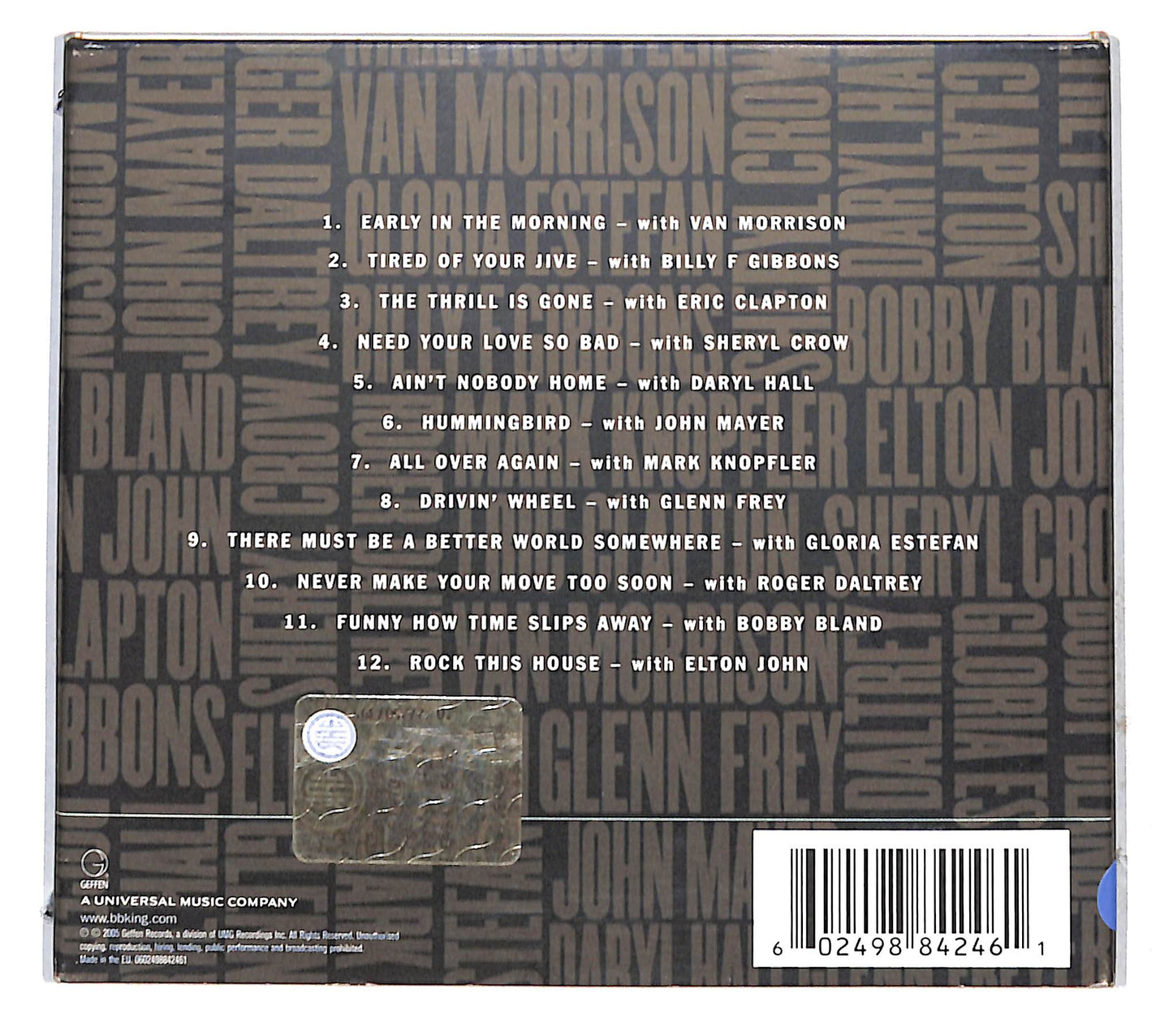 EBOND B.B. King & Friends - 80 DIGIPACK CD CB050803