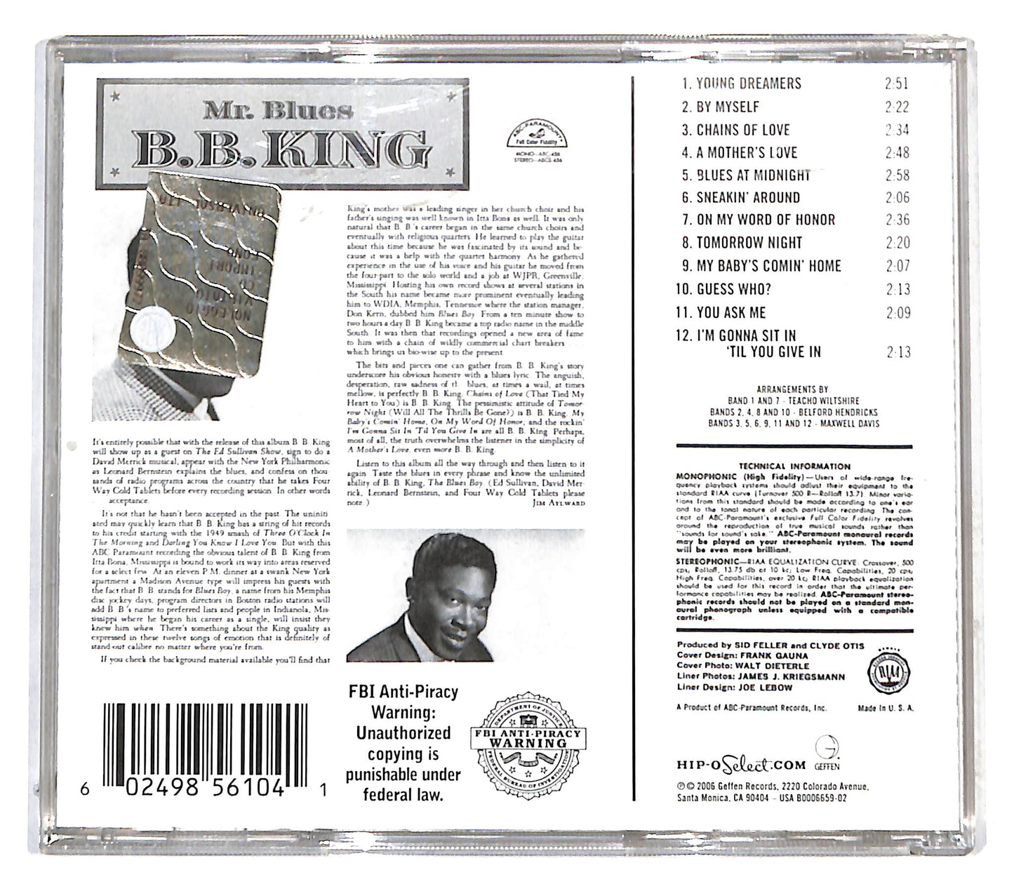 EBOND B.B. King - Mr. Blues CD CB050807