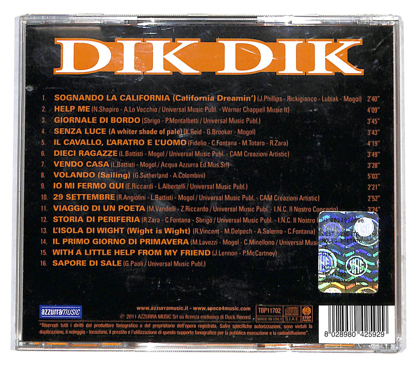 EBOND Dik Dik - Dik Dik CD CB050821