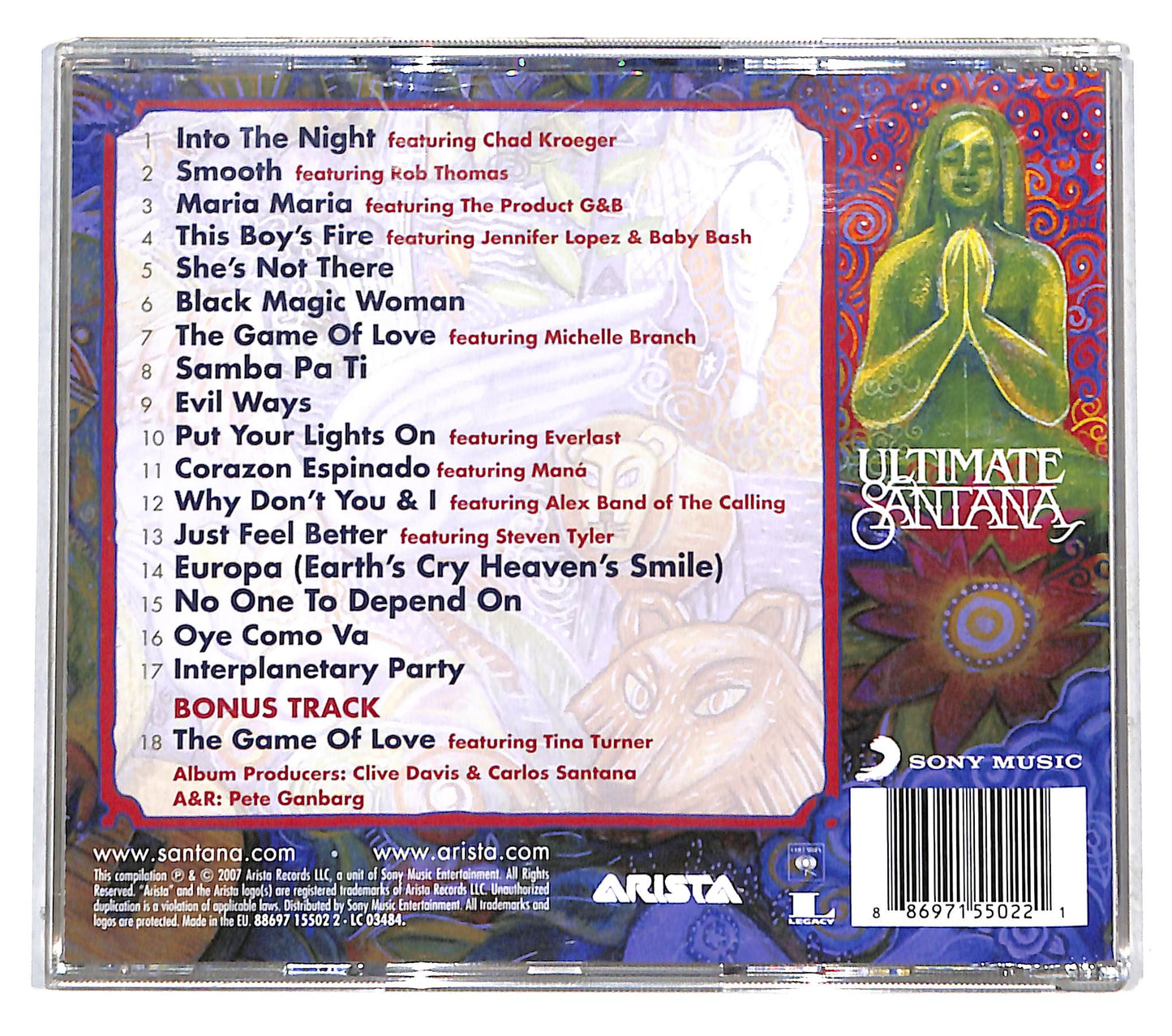 EBOND Santana - Ultimate Santana CD CB050826