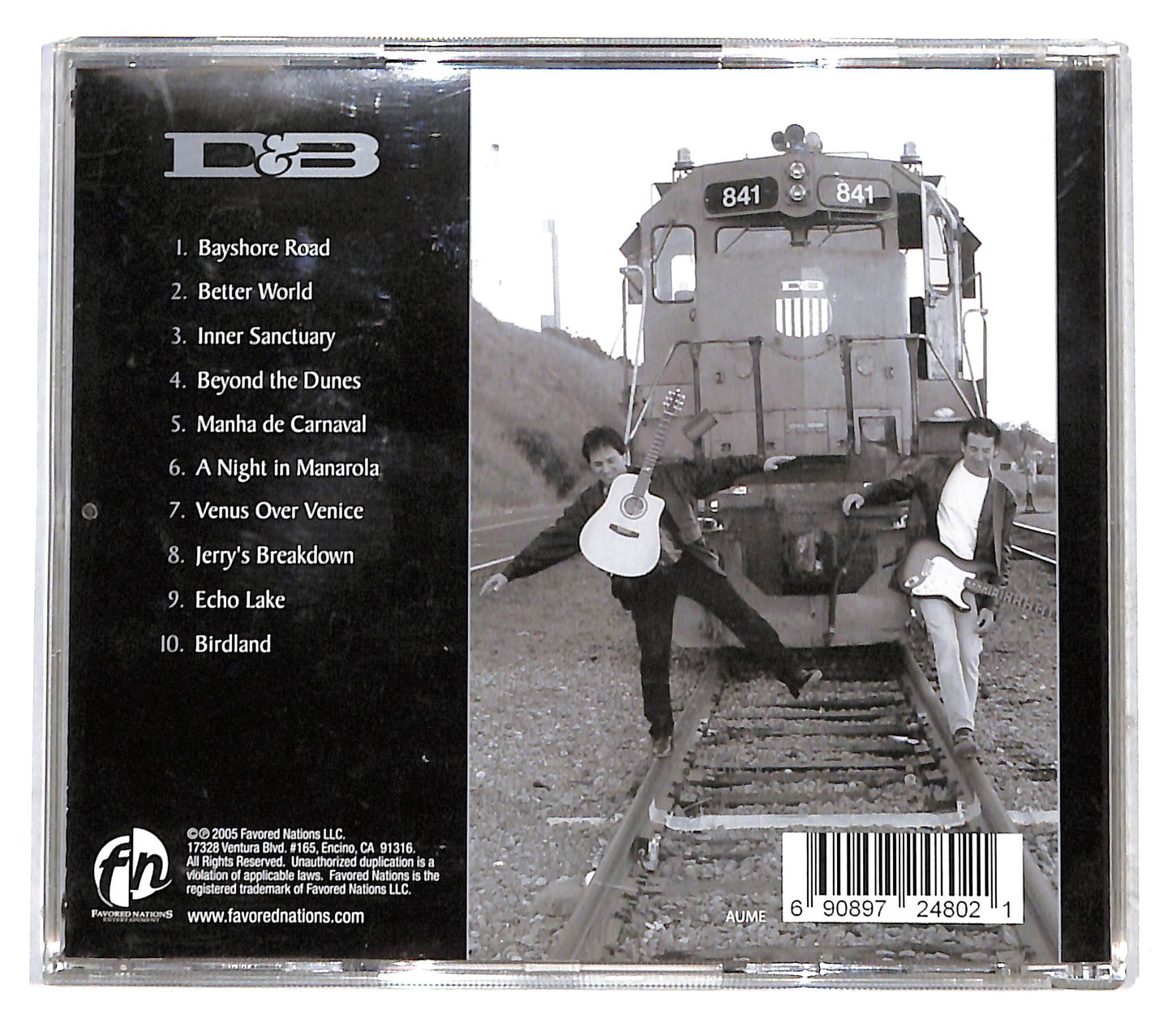 EBOND Peppino D'Agostino & Stef Burns - Bayshore Road CD CB050829