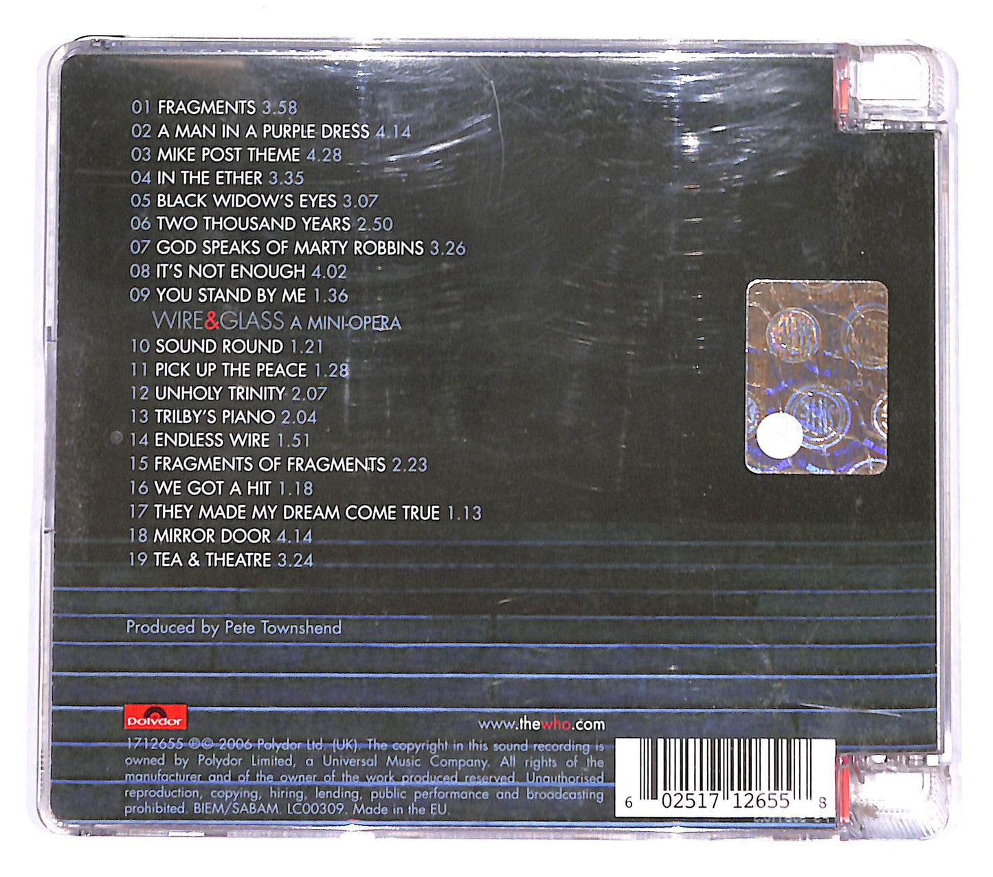 EBOND The Who - Endless Wire SJB CD CB050834