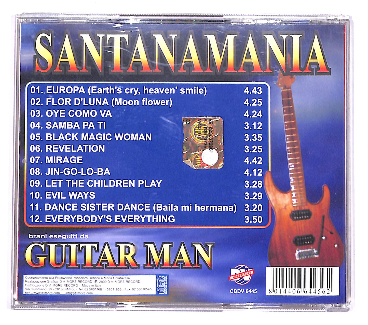 EBOND Various - Santanamania Guitar man CD CB050835