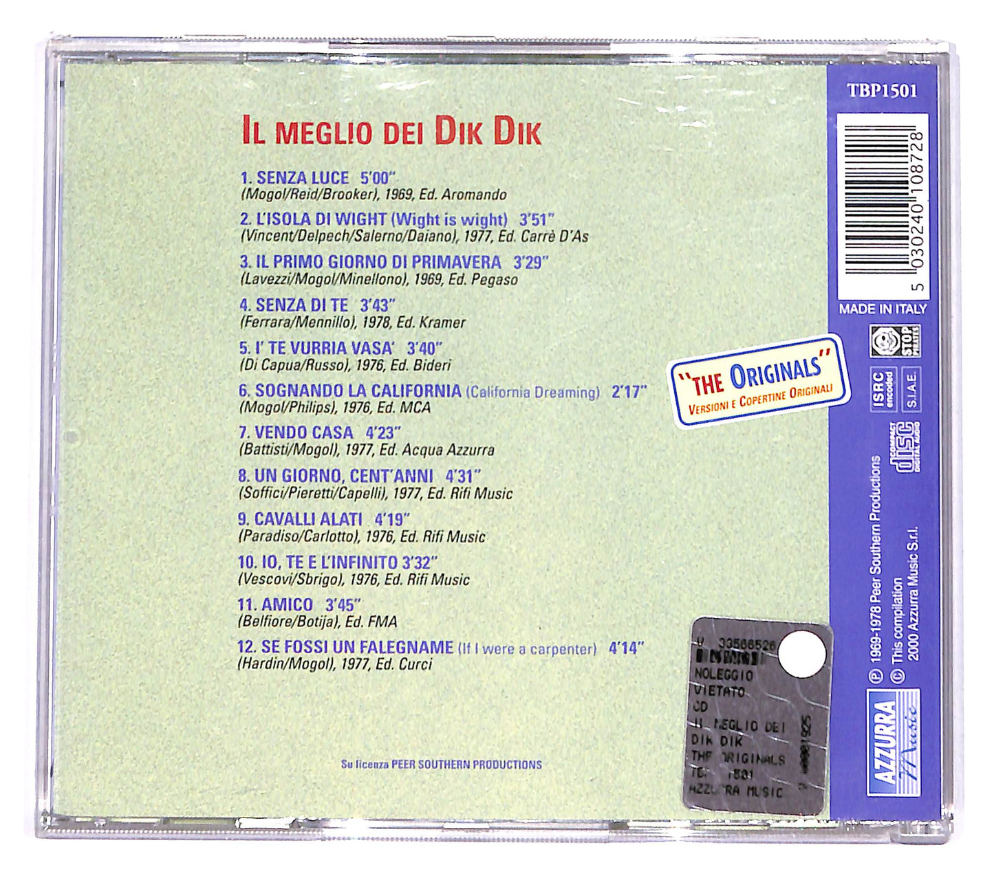 EBOND I Dik Dik - Il Meglio Dei Dik Dik CD CB050857