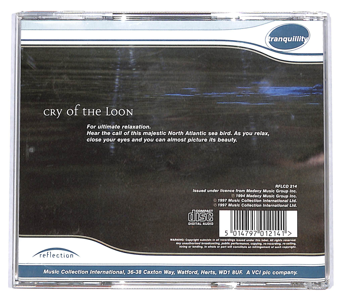 EBOND Various– Cry Of The Loon CD CB051410