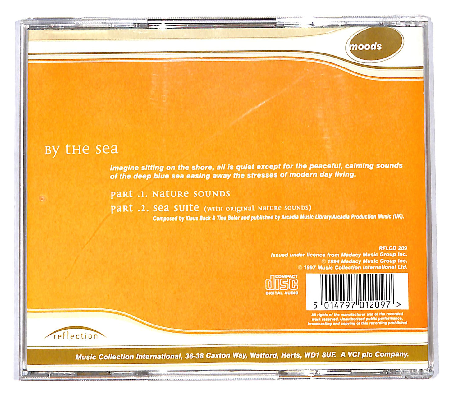 EBOND Klaus Back & Tina Beler - By The Sea CD CB051412