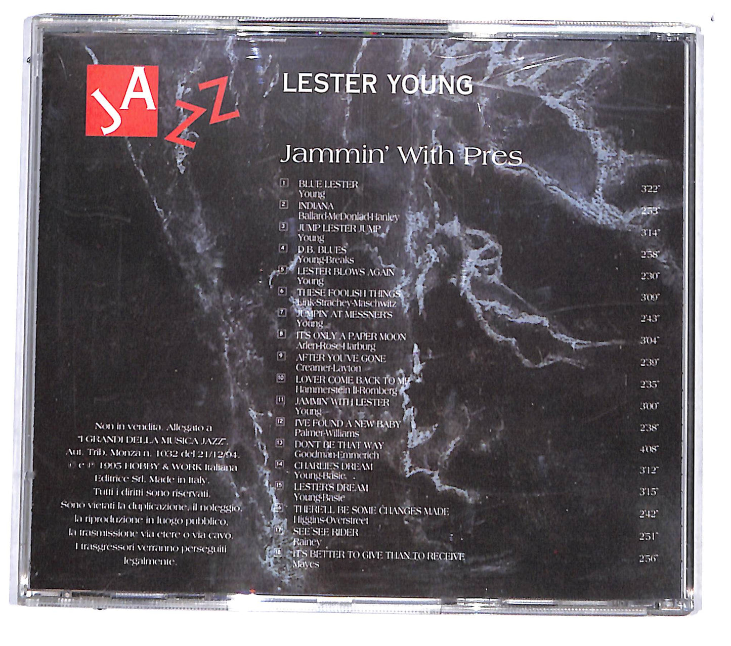 EBOND Lester Young - Jammin' With Pres CD CB051453