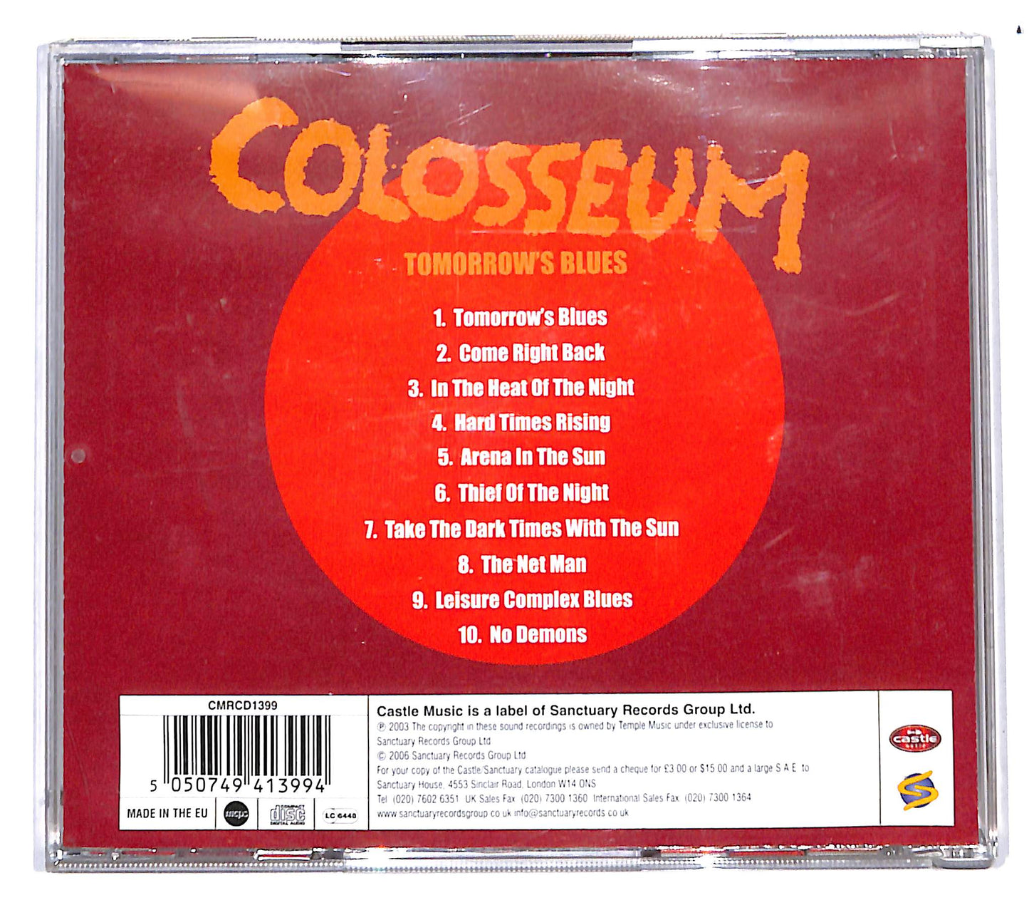 EBOND Colosseum - Tomorrow's Blues CD CB051455
