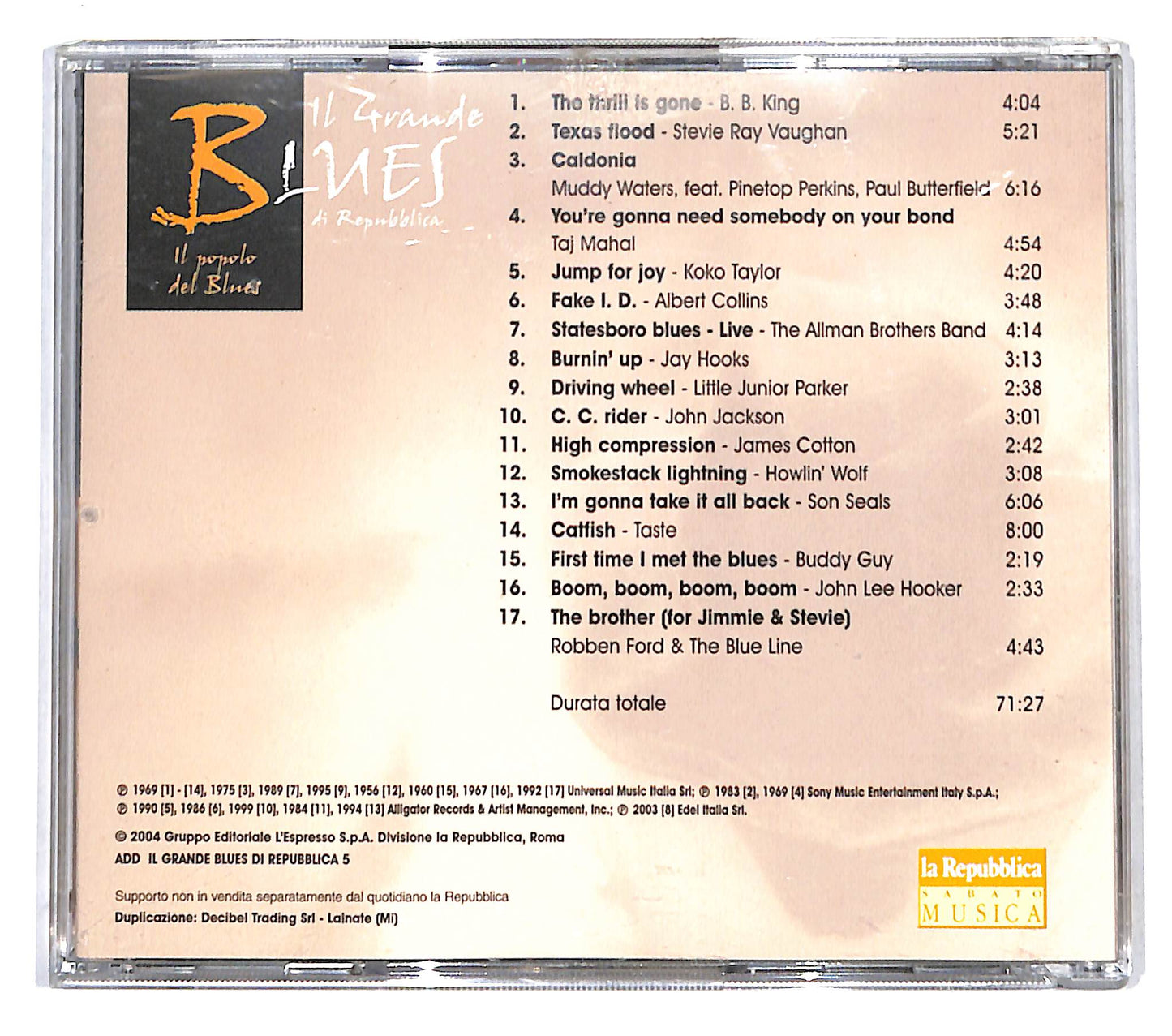 EBOND Various - Il Popolo Del Blues EDITORIALE CD CB051602