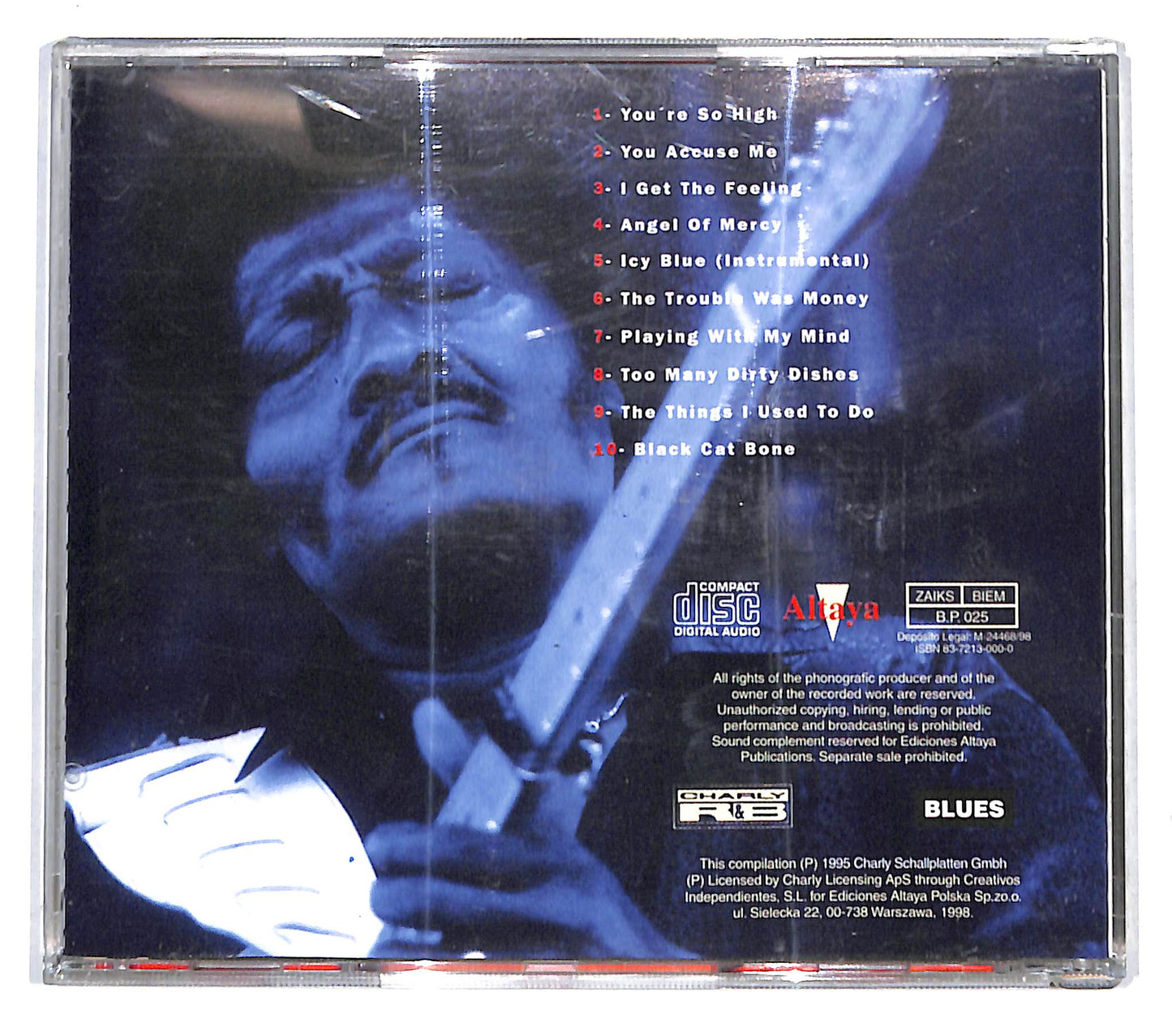 EBOND Albert Collins - Live CD CB051605