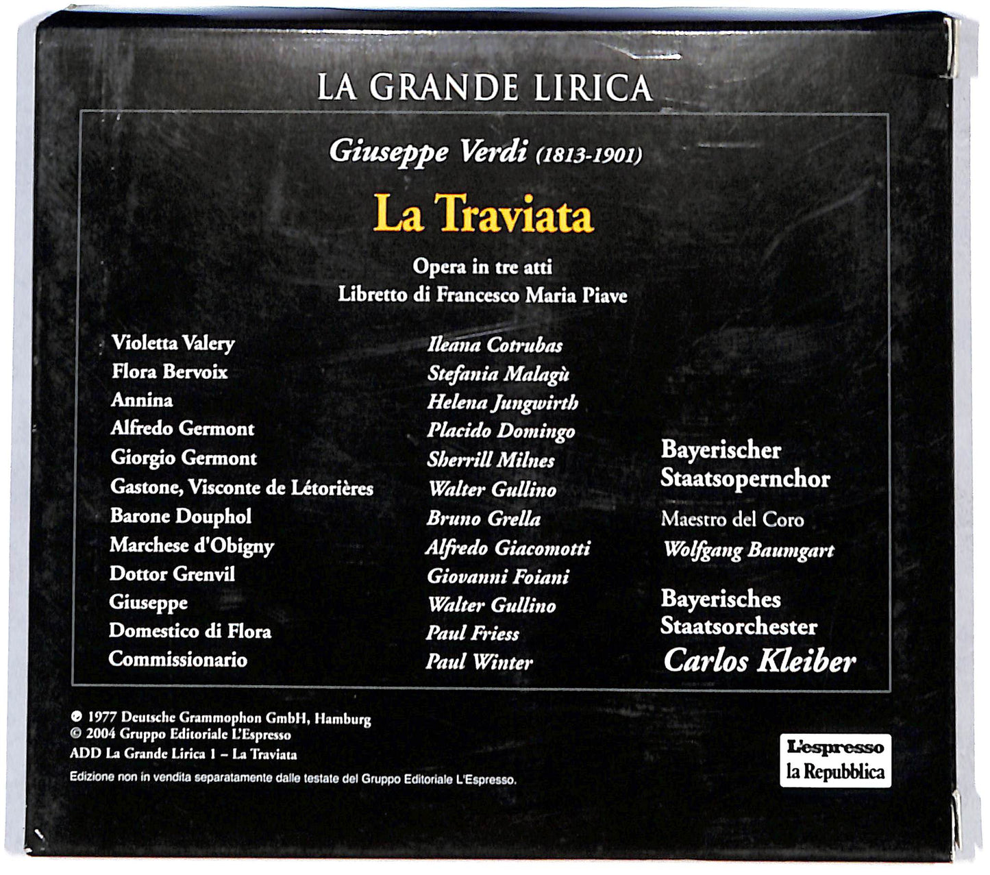 EBOND Giuseppe Verdi - La Traviata CD CB051606