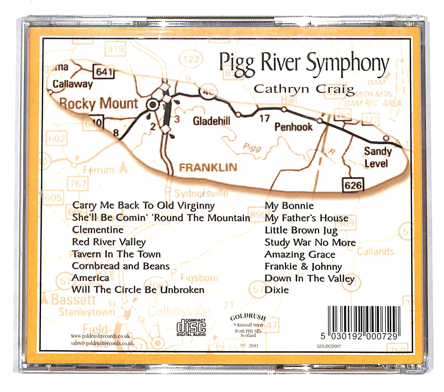 EBOND Cathryn Craig - Pigg River Symphony CD CB051628