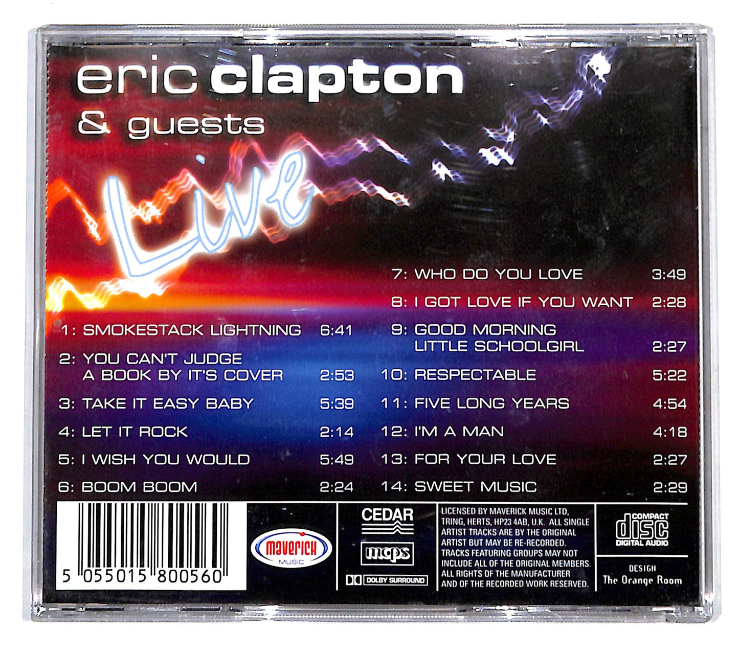 EBOND Eric Clapton - Eric Clapton & Guests Live CD CB051632