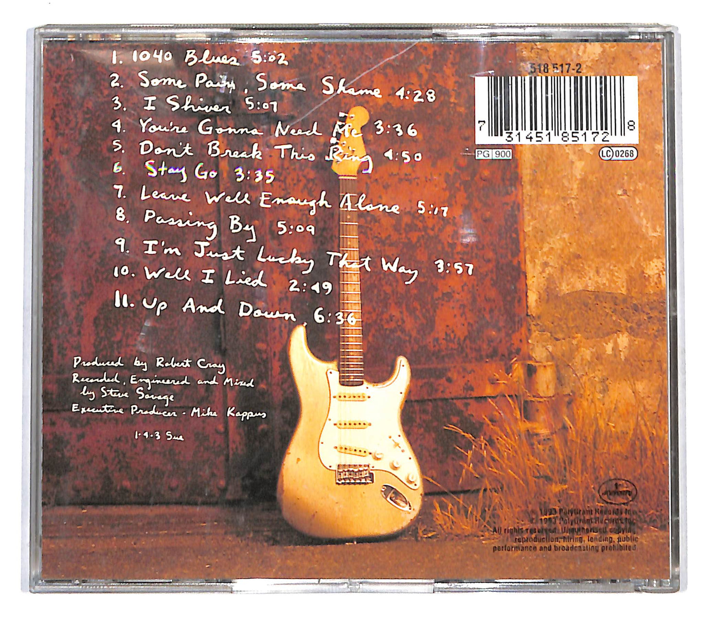 EBOND The Robert Cray Band - Shame + A Sin CD CB051636
