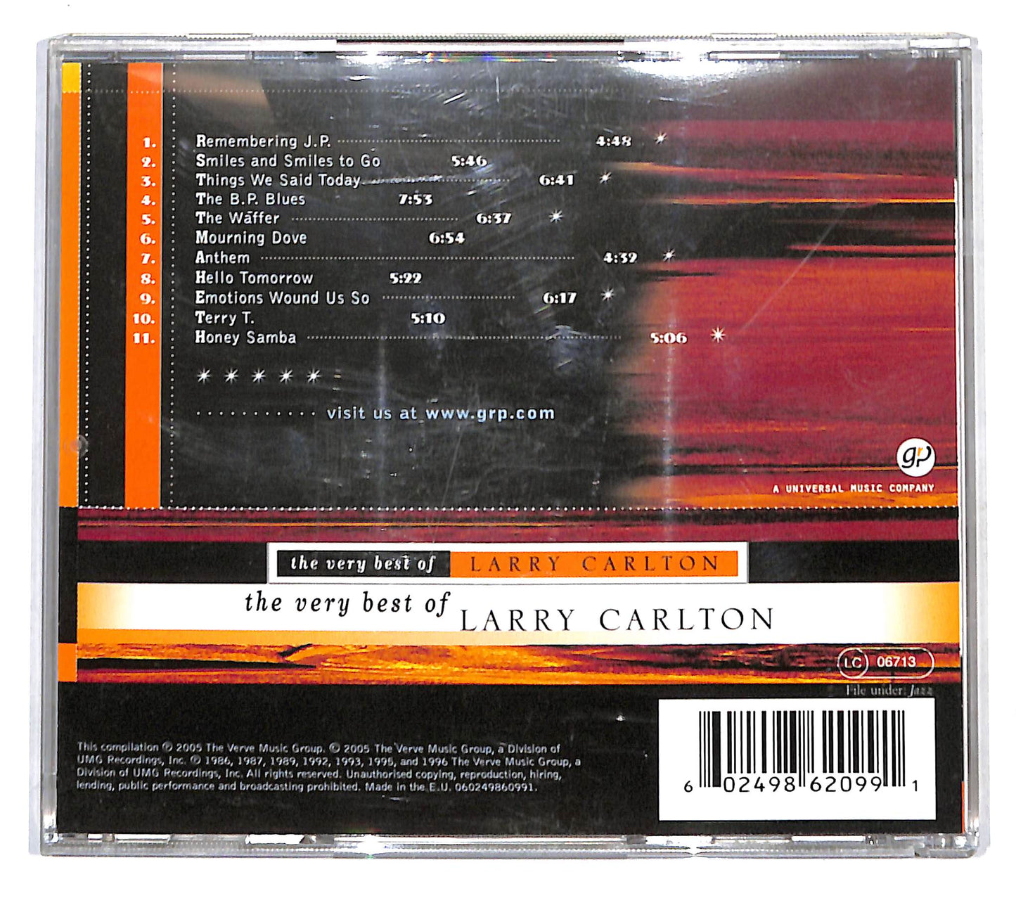 EBOND Larry Carlton - The Very Best Of Larry Carlton CD CB051646