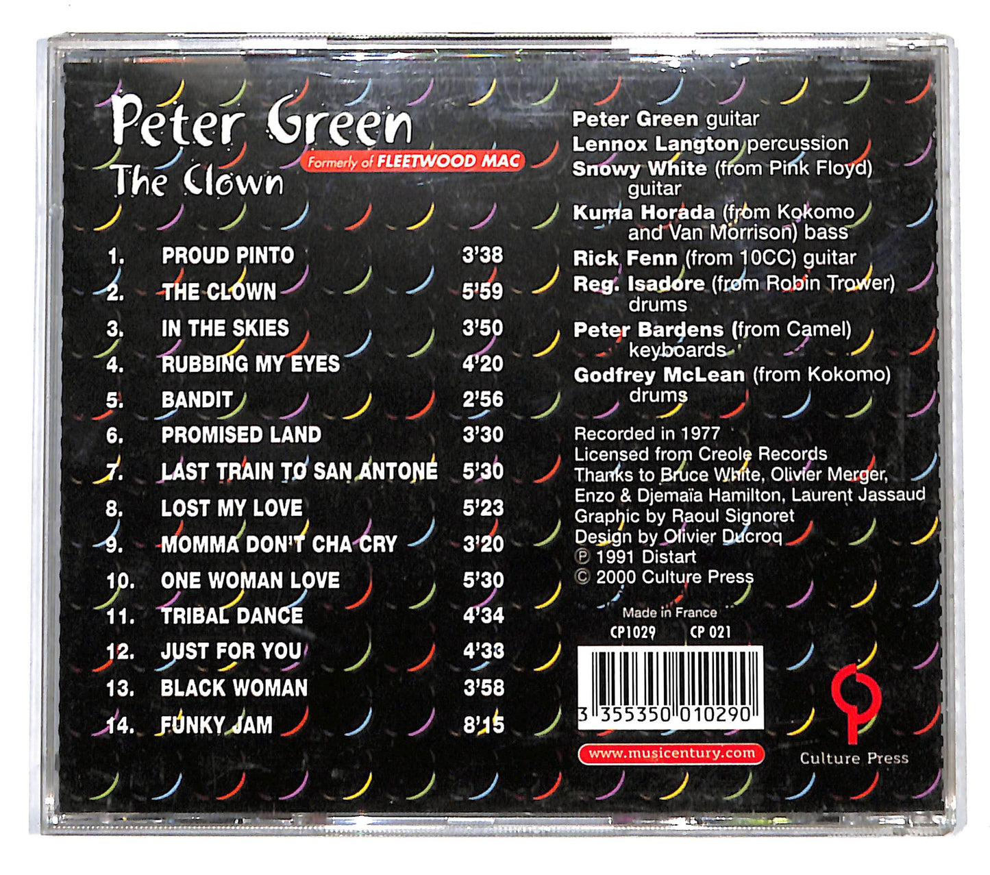 EBOND Peter Green - The Clown CD CB051656
