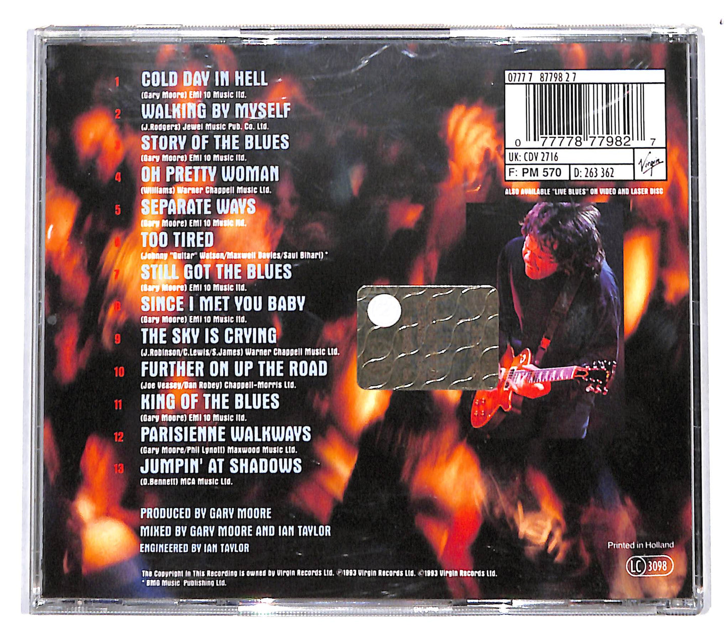 EBOND Gary Moore - Blues Alive CD CB053312
