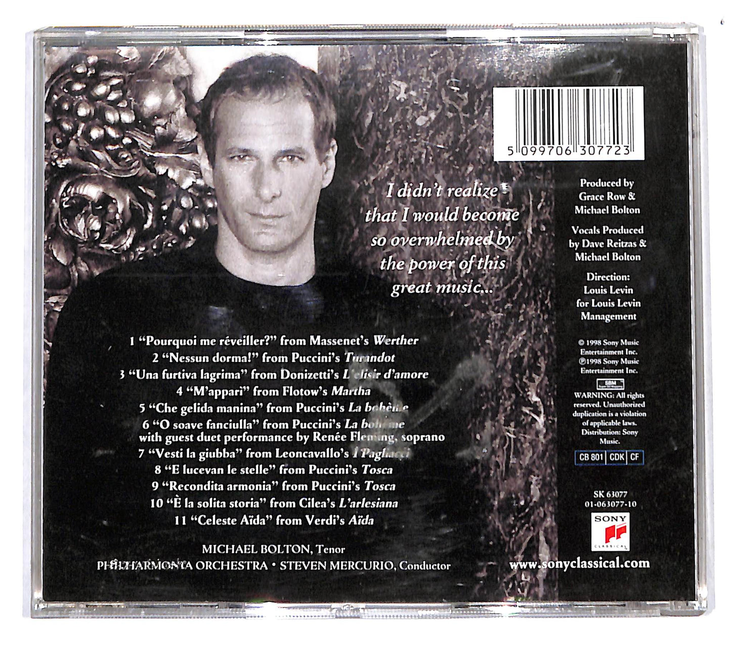 EBOND Michael Bolton - My Secret Passion (The Arias) CD CB053317