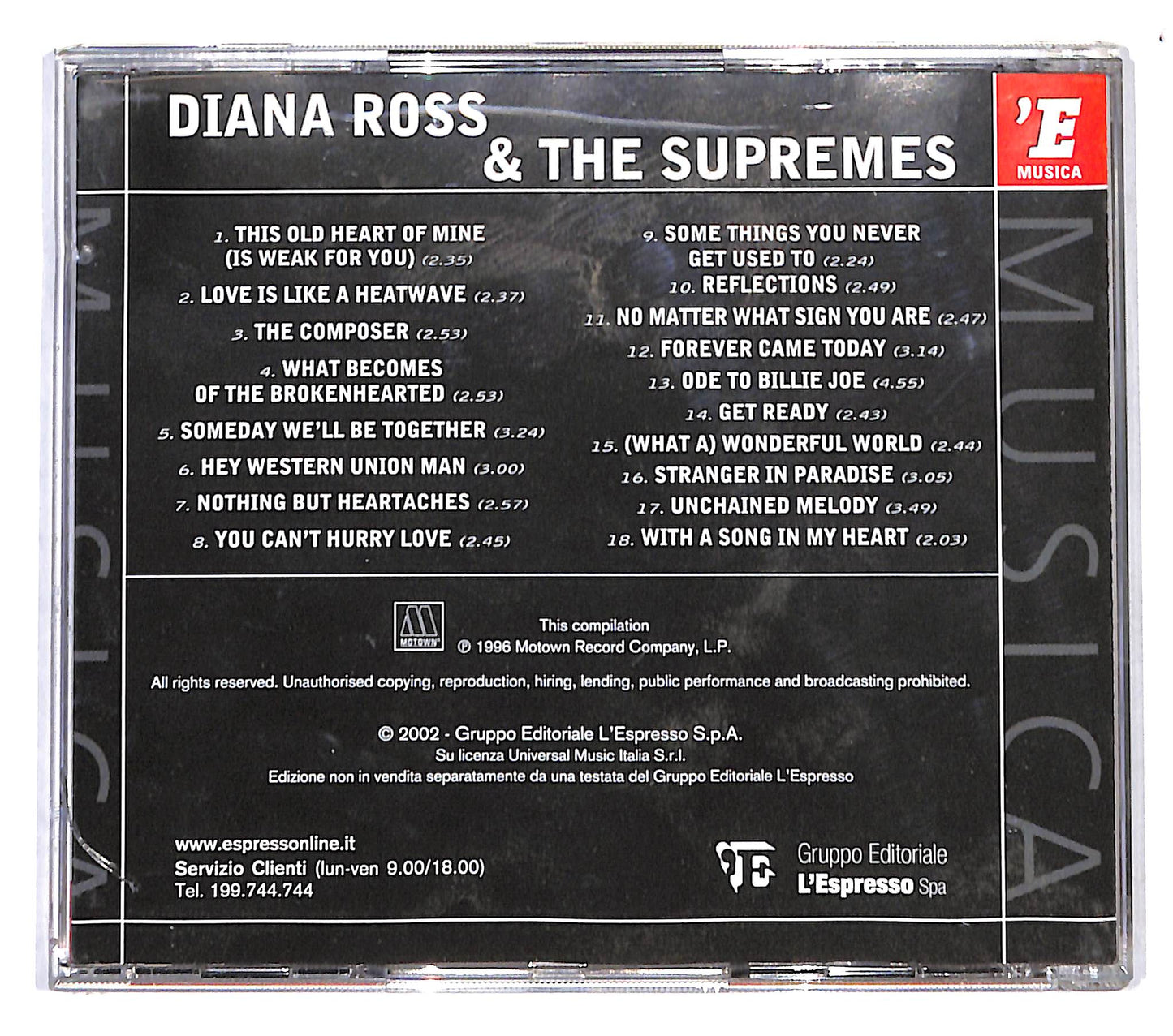EBOND Diana Ross & The Supremes - Diana Ross & The Supremes CD CB053347