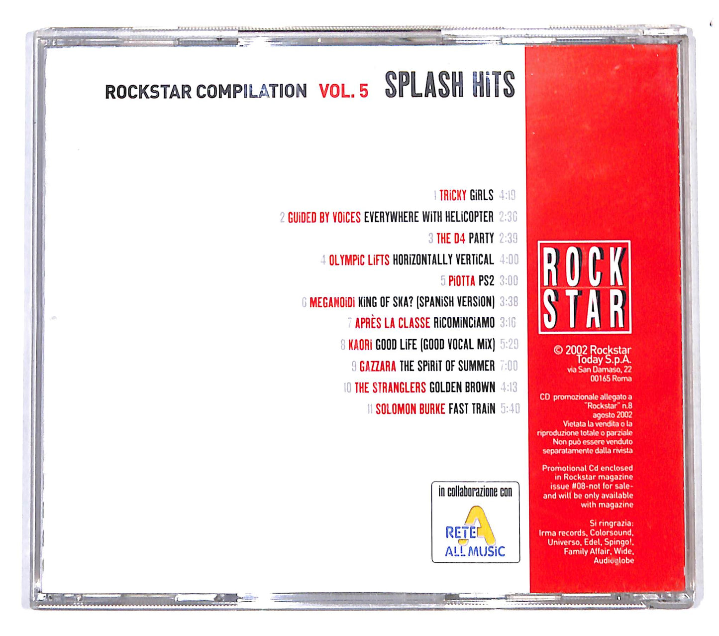 EBOND Various - Rockstar Compilation Volume 5 - Splash Hits CD CB053354