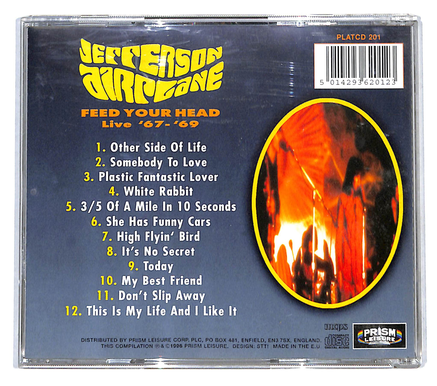 EBOND Jefferson Airplane - Feed Your Head (Live '67 - '69) CD CB053610