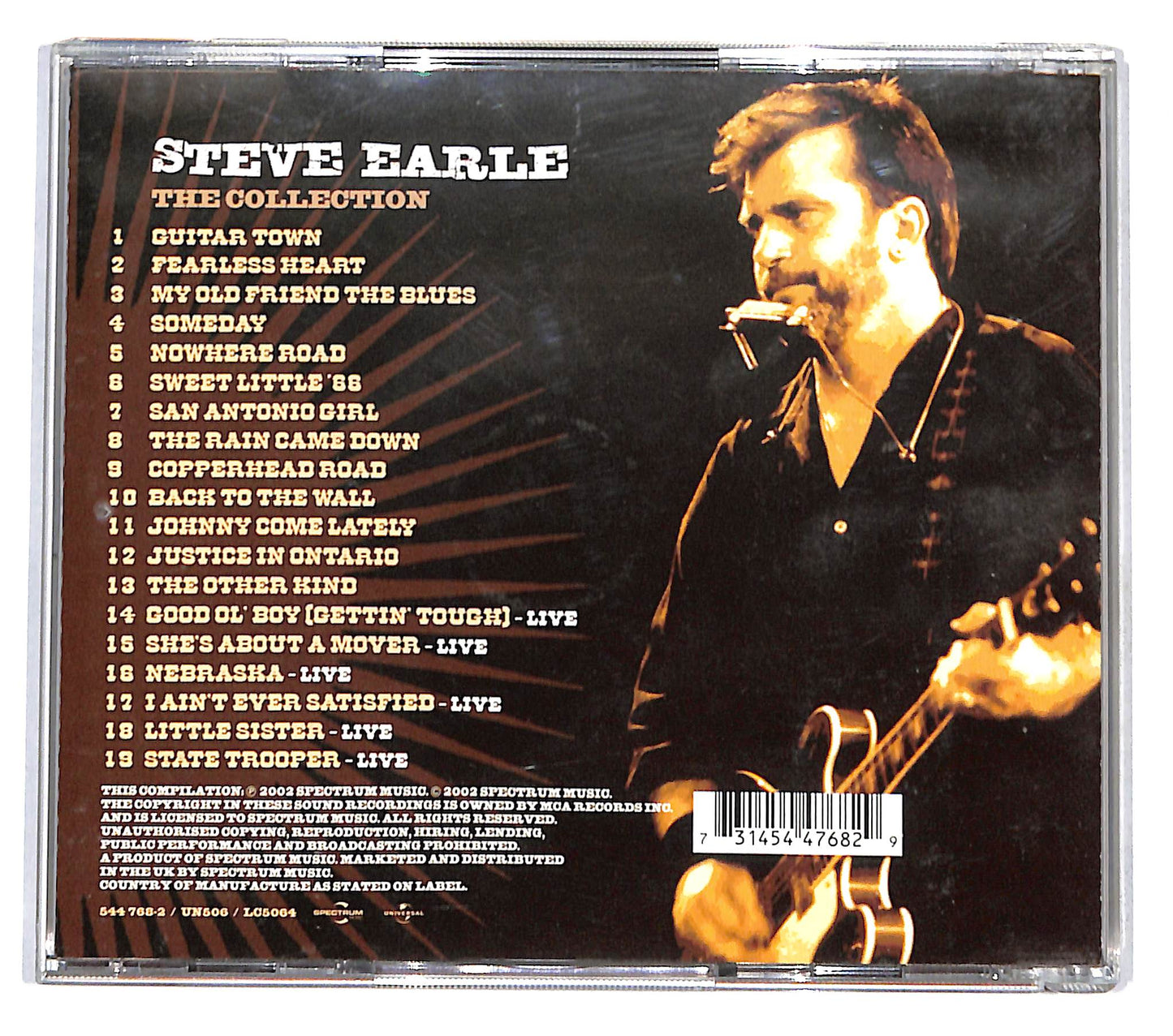 EBOND Steve Earle - The Collection CD CB053635