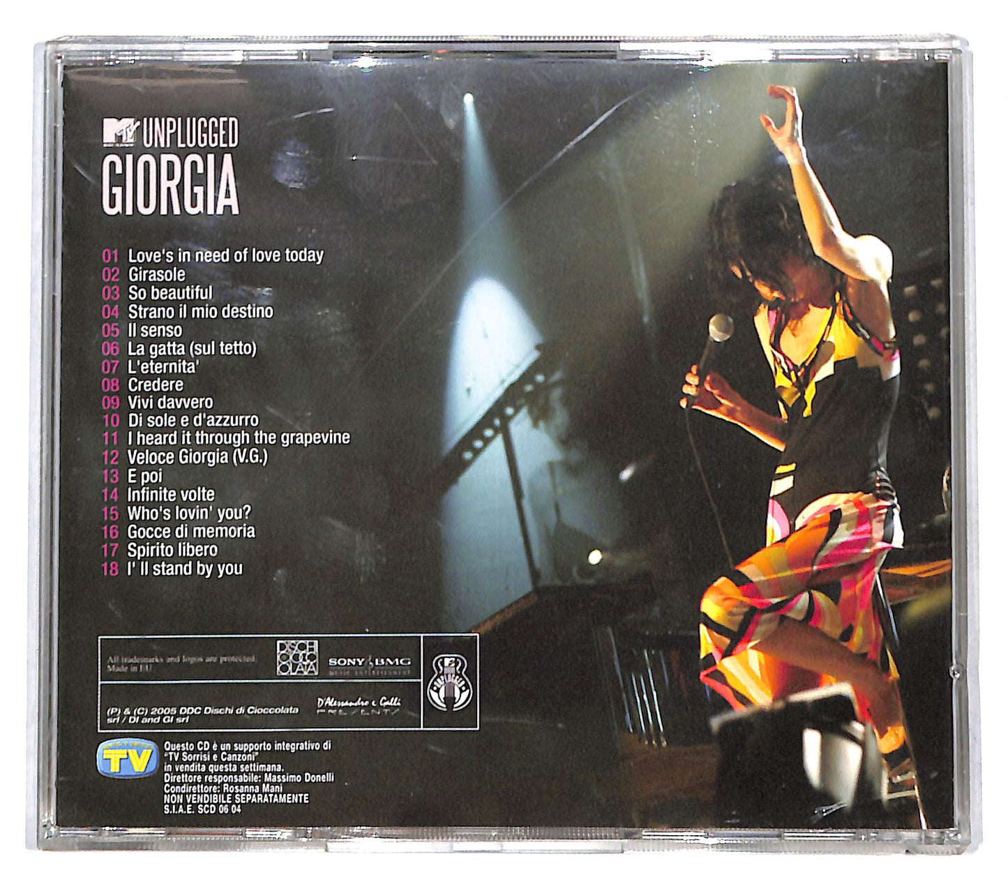 EBOND Giorgia - MTV Unplugged Giorgia EDITORIALE CD CB053644