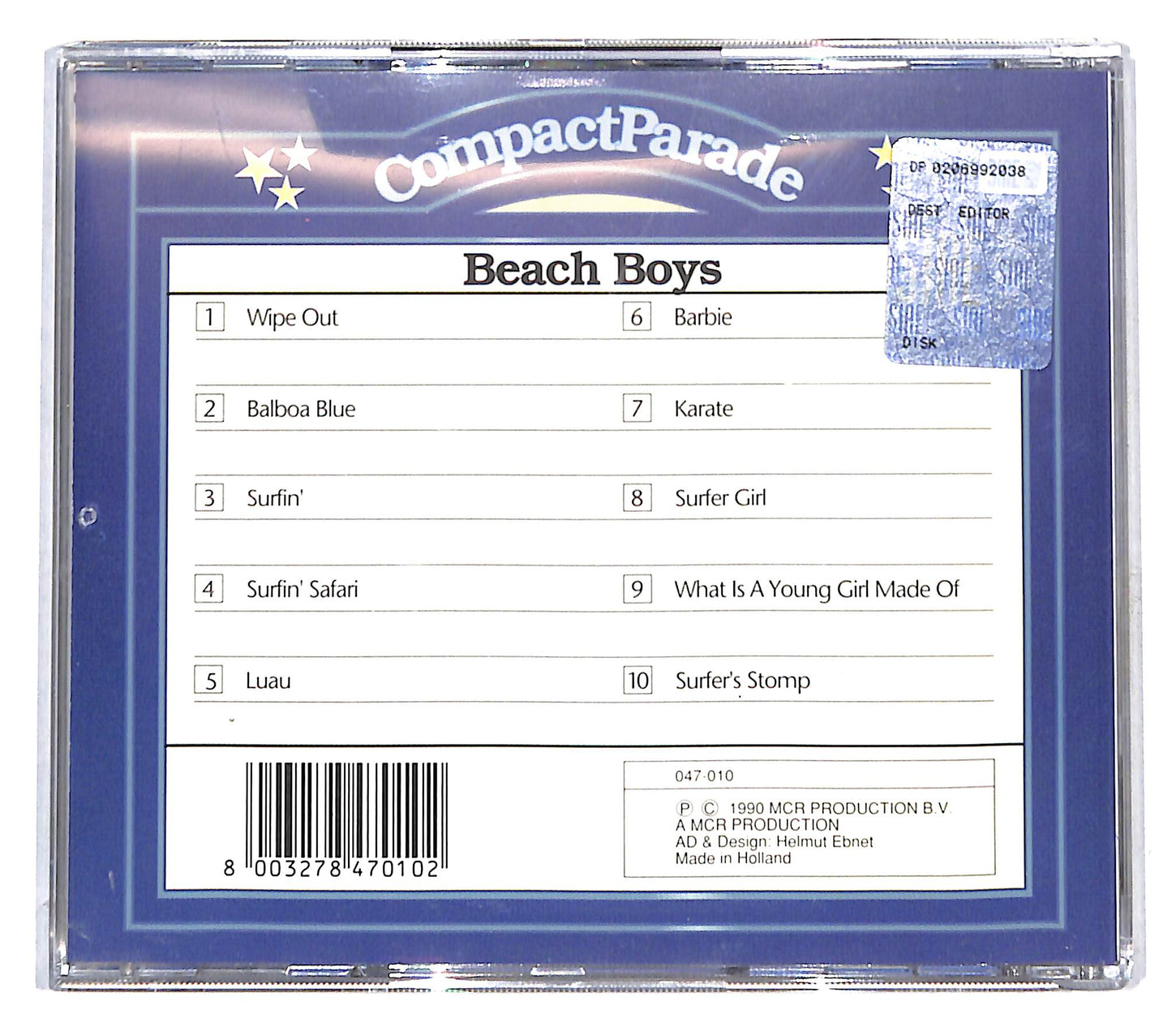 EBOND Beach Boys - Compact Parade CD CB053809