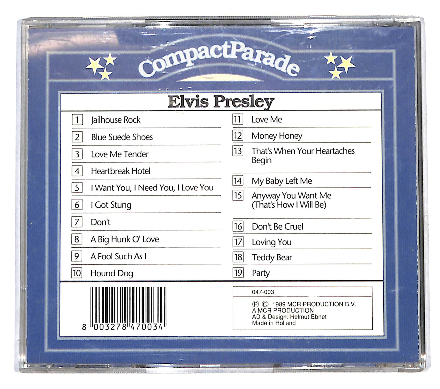 EBOND Elvis Presley - CompactParade CD CB053824