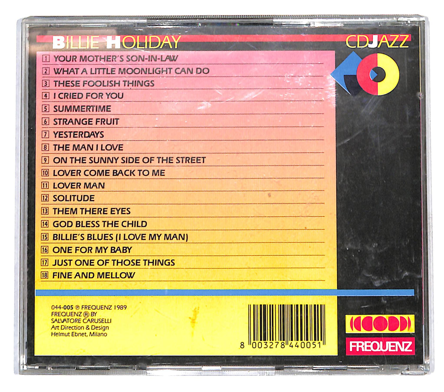 EBOND Billie Holiday - 18 Top Tracks CD CB053827