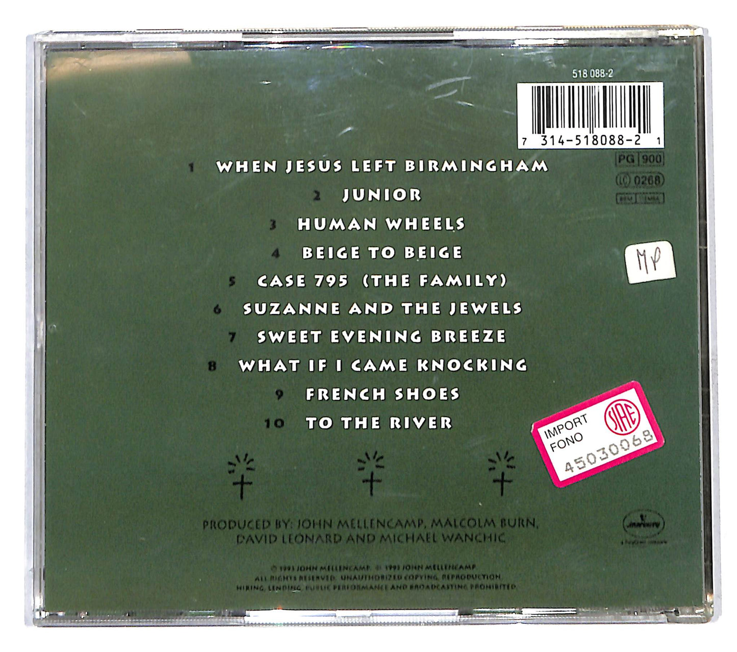 EBOND John Mellencamp - Human Wheels CD CB053832