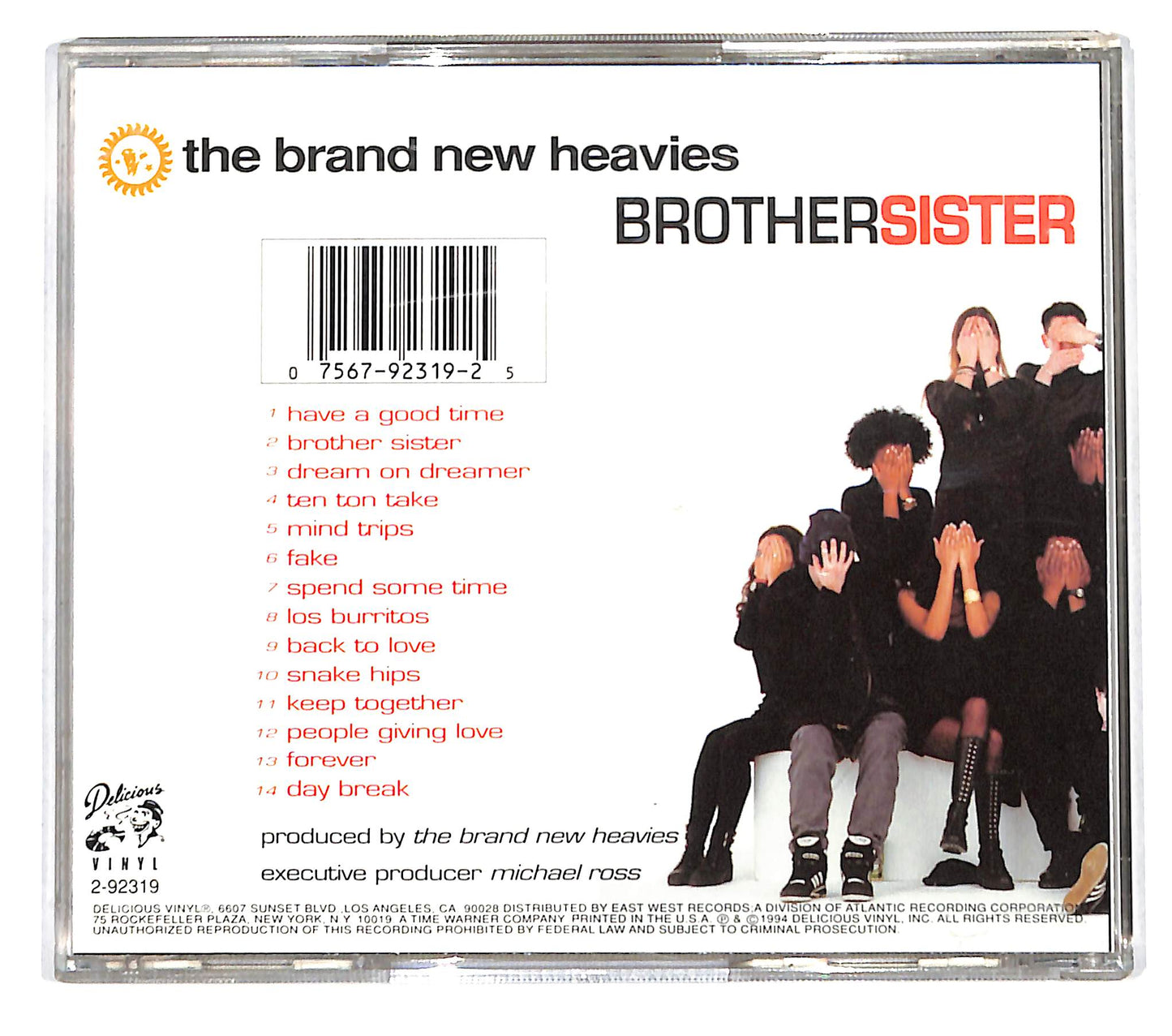 EBOND The Brand New Heavies - Brother Sister CD CB053851