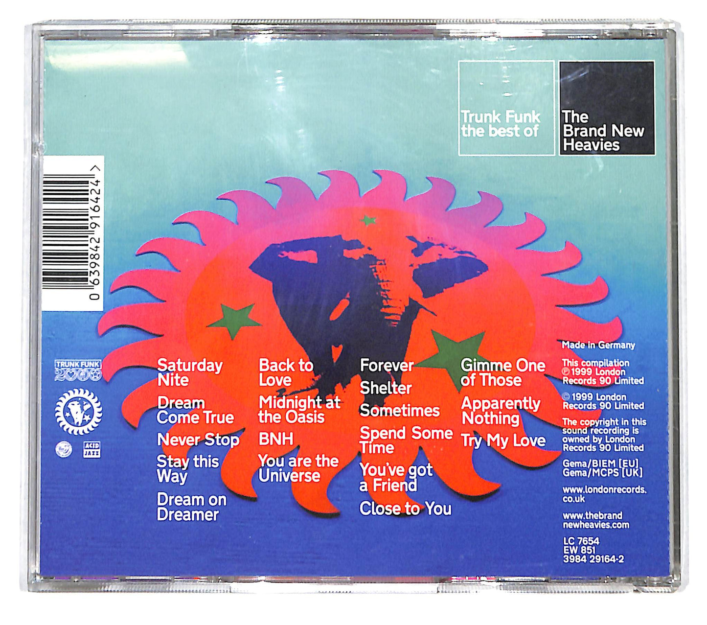 EBOND The Brand New Heavies - Trunk Funk - The Best Of CD CB053857