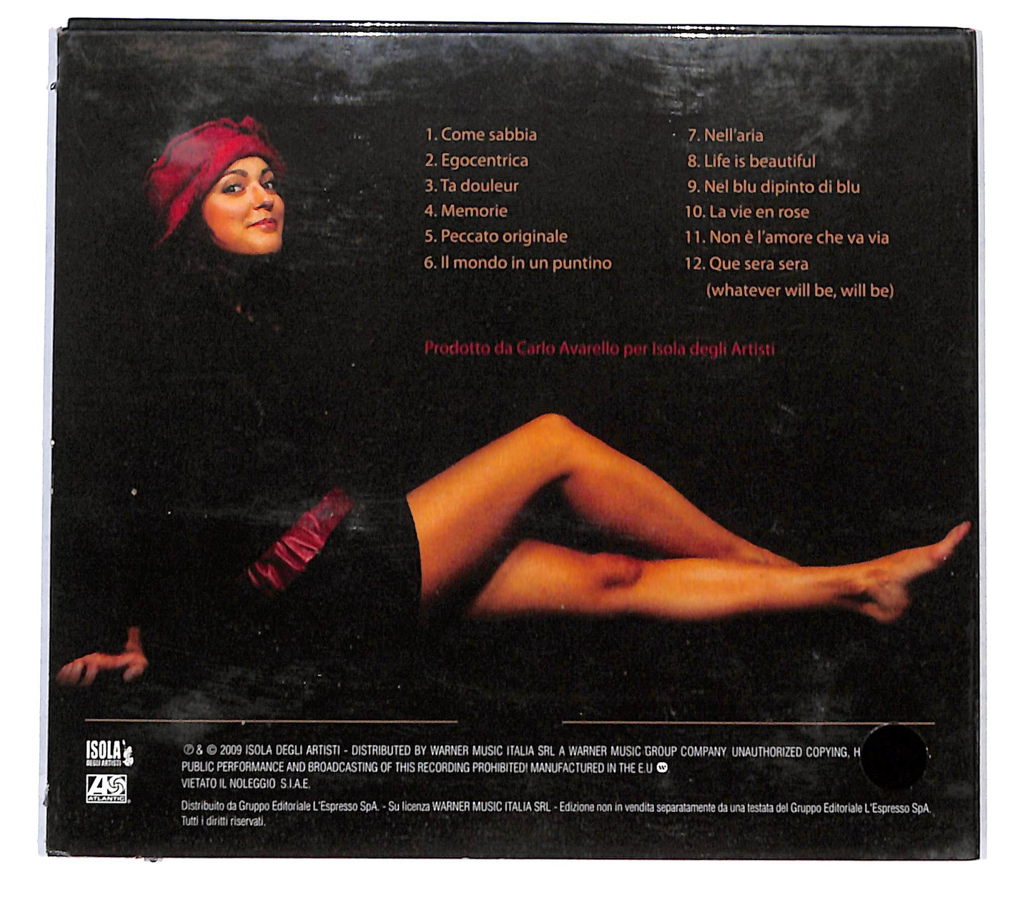 EBOND Simona Molinari - Egocentrica DIGIPACK CD CB054022