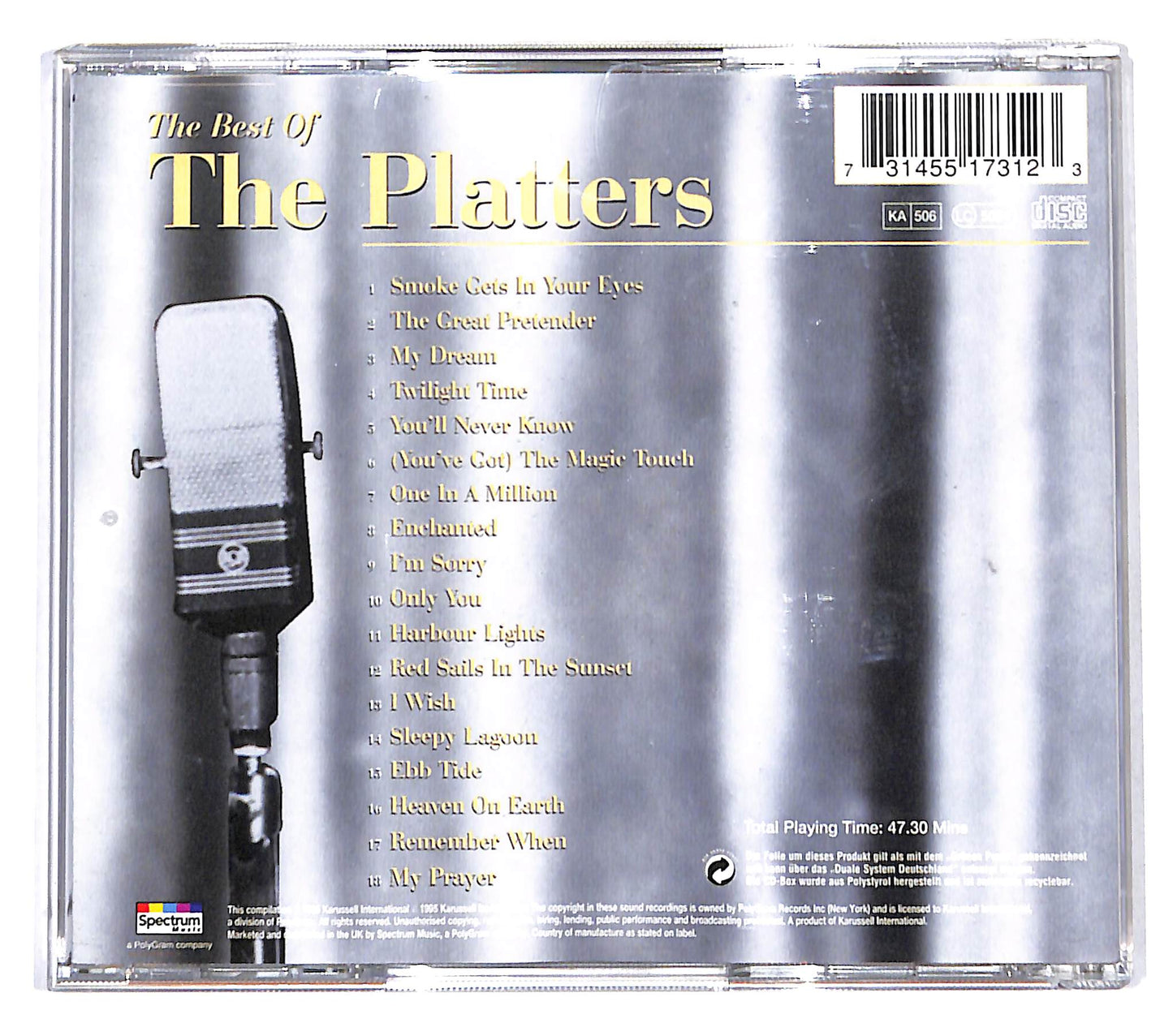 EBOND The Platters - The Best Of The Platters CD CB054024