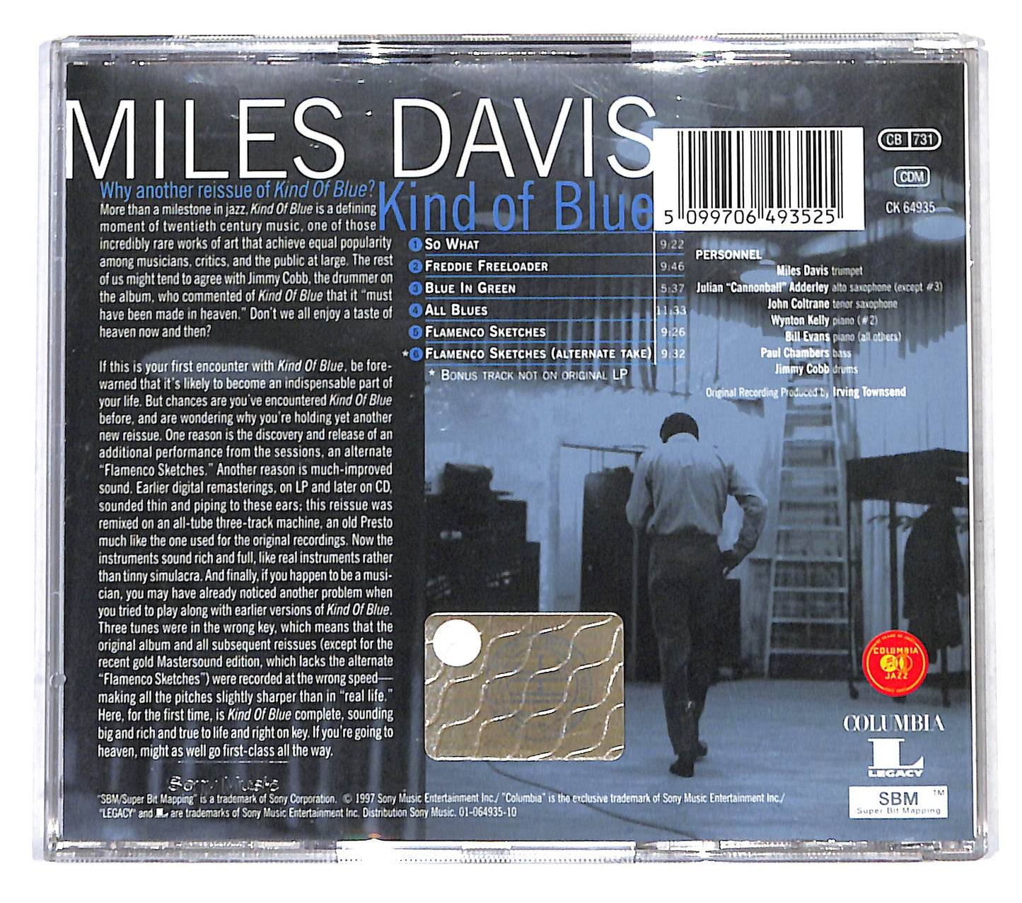 EBOND Miles Davis - Kind Of Blue CD CB054026