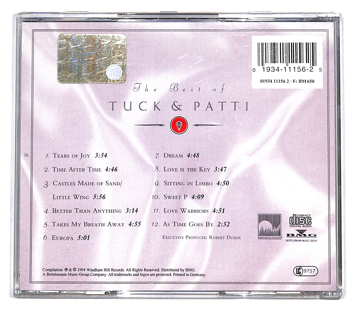 EBOND Tuck & Patti - The Best Of CD CB054053