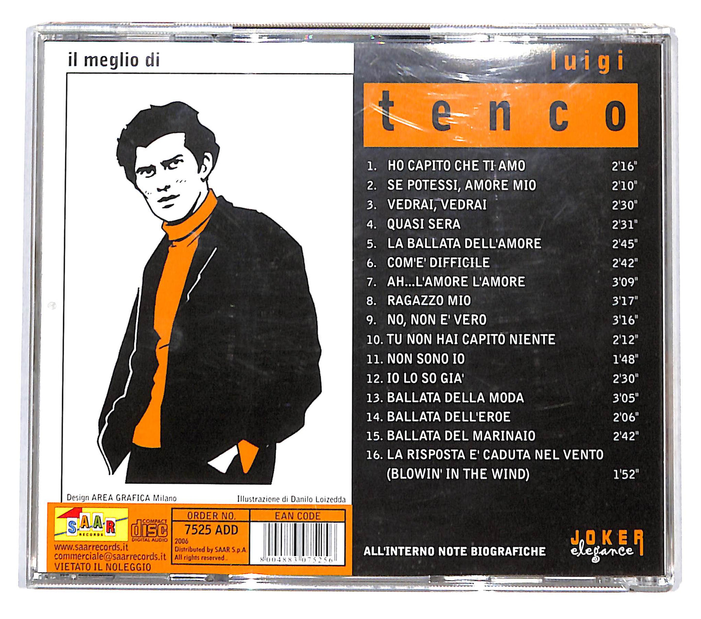 EBOND Luigi Tenco - Il Meglio Di Luigi Tenco CD CB054060