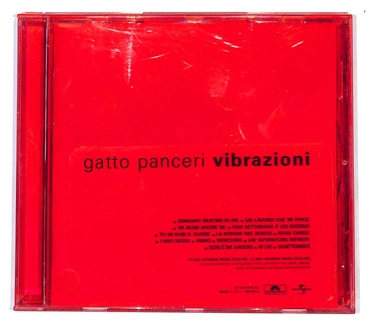 EBOND Gatto Panceri - Vibrazioni CD CB054602